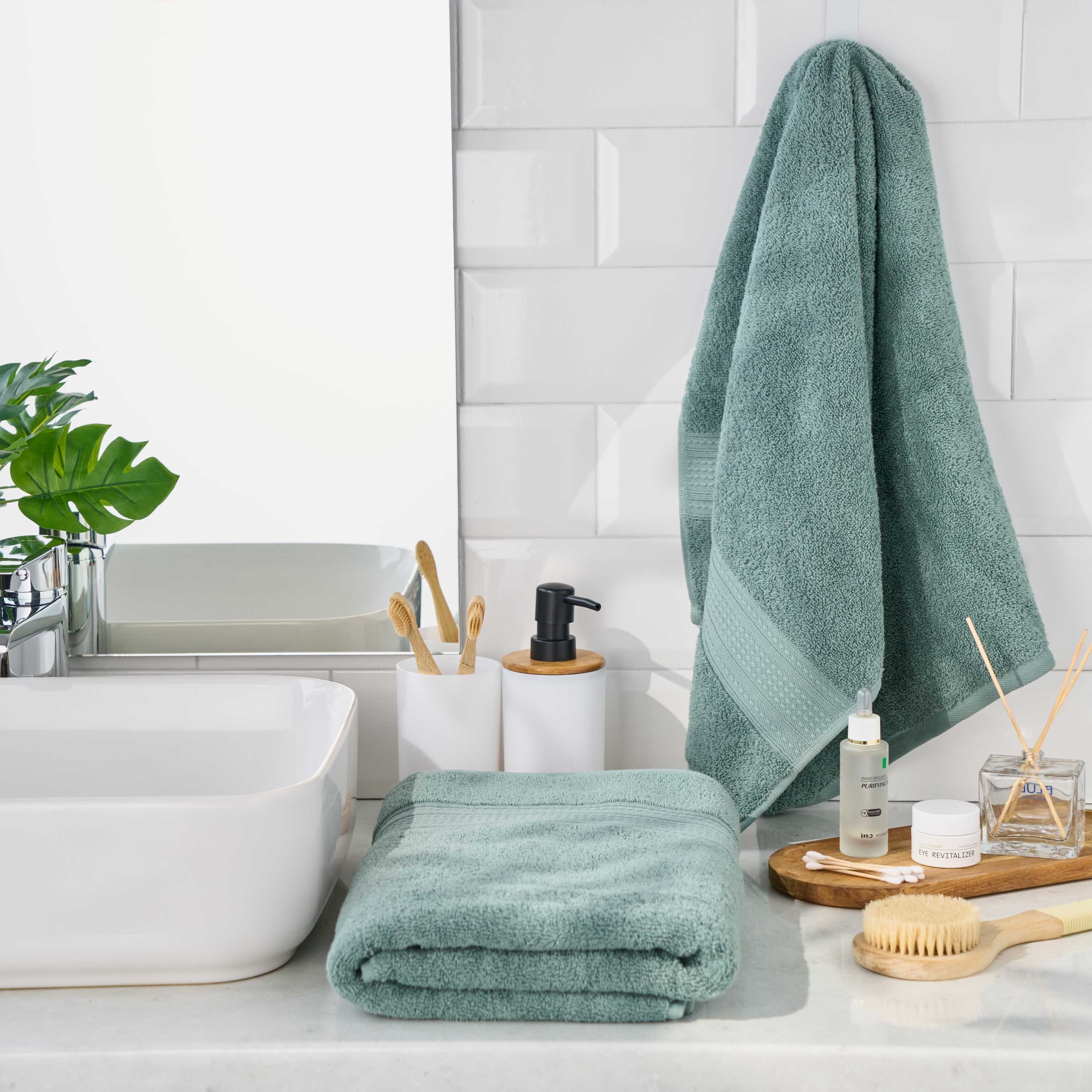 Полотенце махровое ARDESTO SuperSoft 50х90см, зеленый (ART2250SSP) фото 7