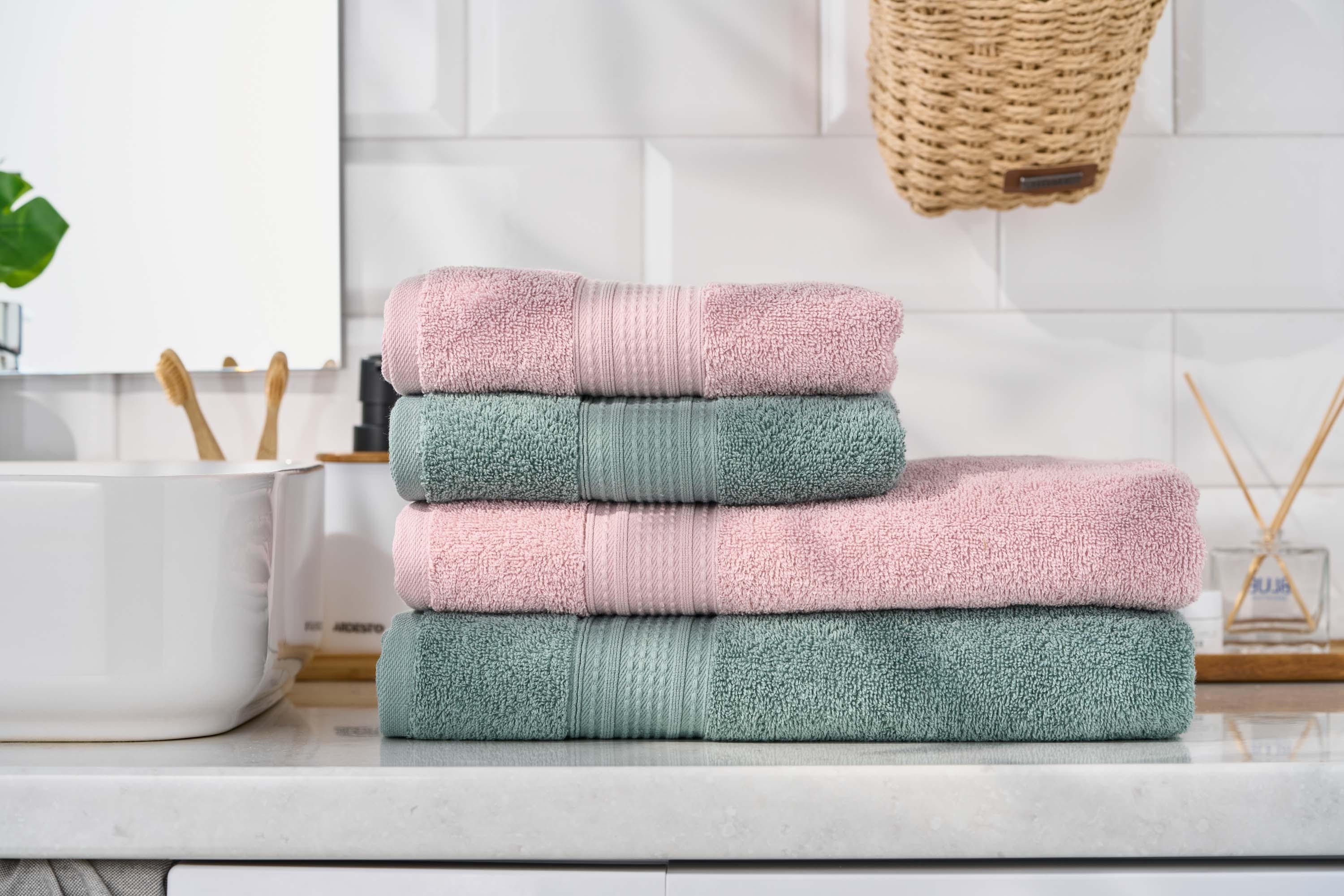 Полотенце махровое ARDESTO SuperSoft 50х90см, зеленый (ART2250SSP) фото 9