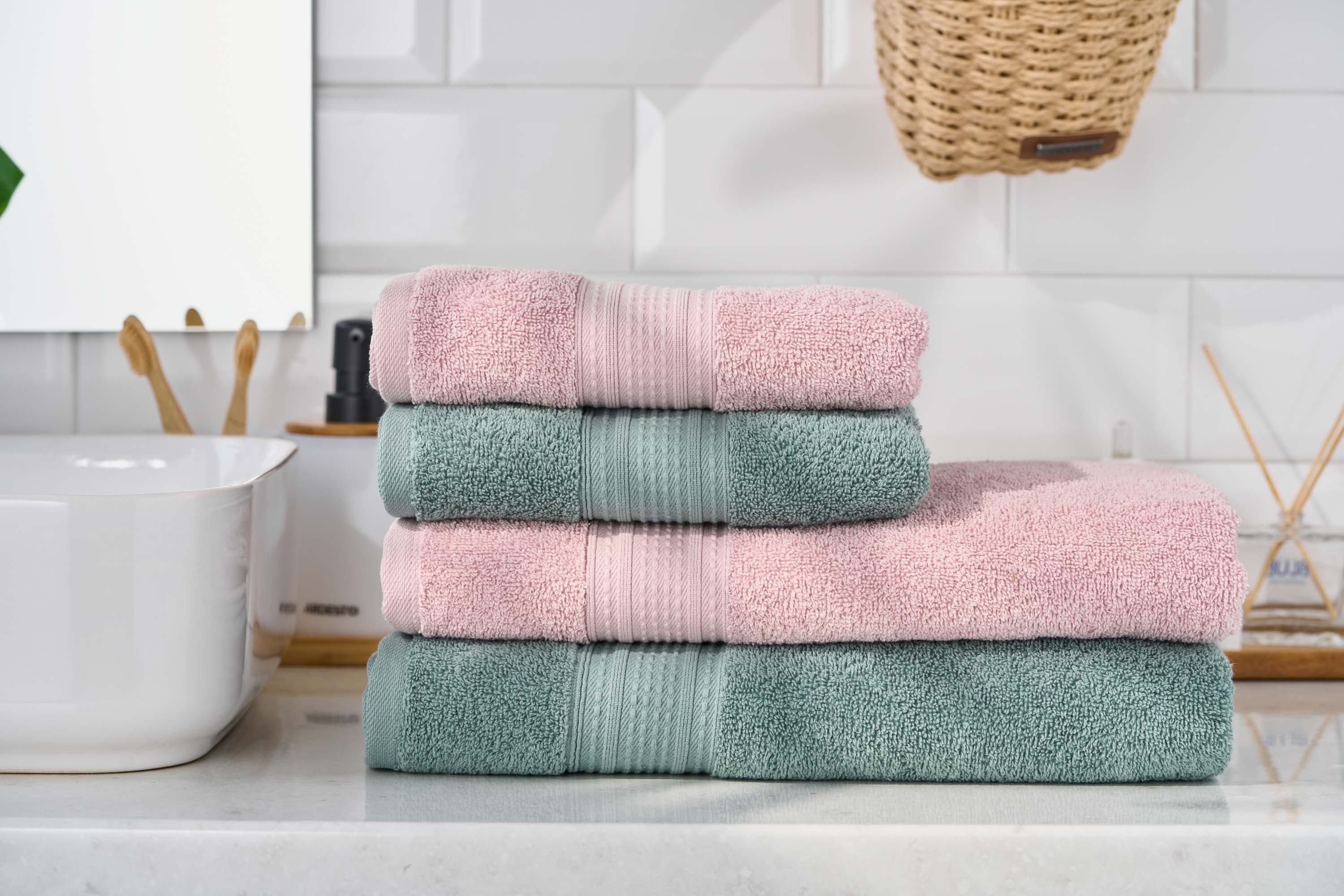 Полотенце махровое ARDESTO SuperSoft 50х90см, зеленый (ART2250SSP) фото 13