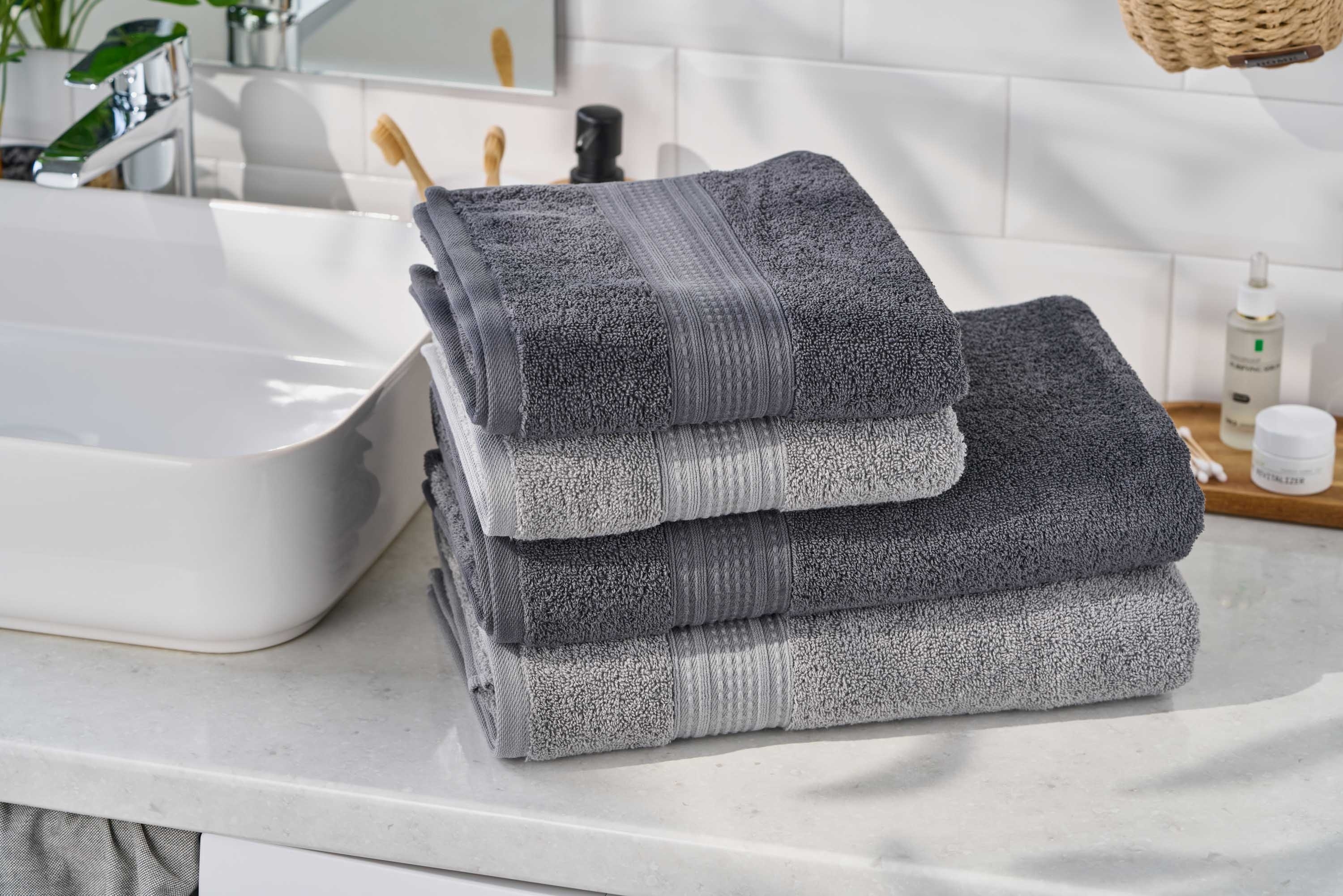 Рушник махровий ARDESTO SuperSoft 50х90см, сірий (ART2250SLP)фото11