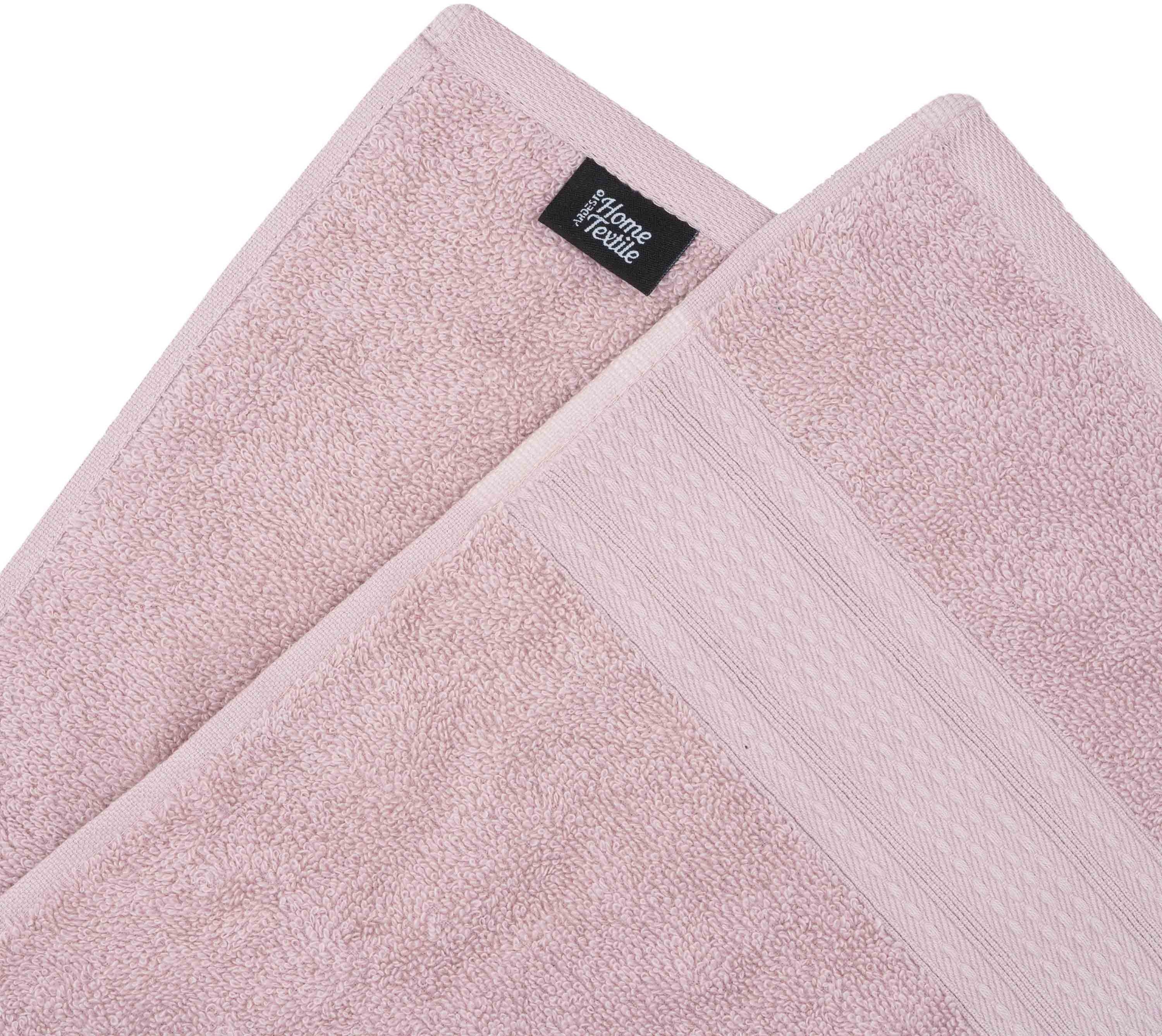 Полотенце махровое ARDESTO SuperSoft 50х90см, розовый (ART2250SCP) фото 4