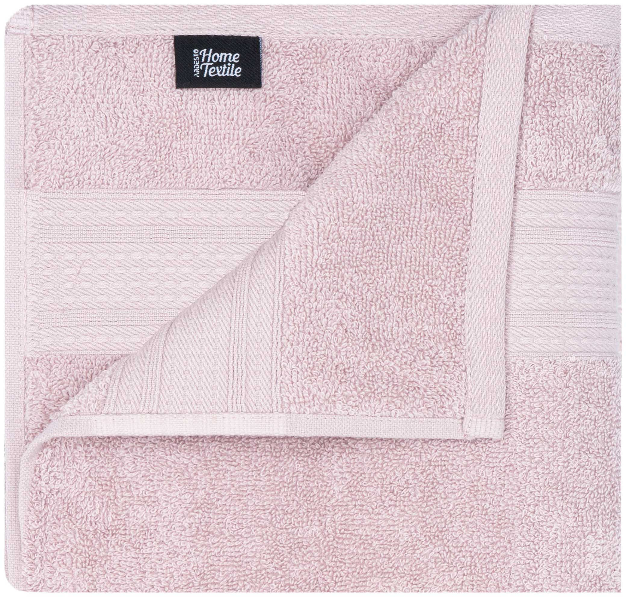 Полотенце махровое ARDESTO SuperSoft 50х90см, розовый (ART2250SCP) фото 3