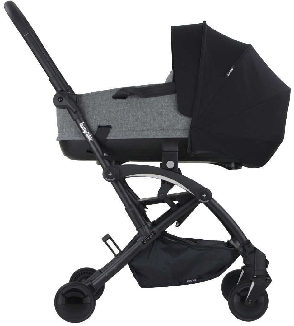 Люлька до коляски Bumprider Connect3 Grey Melange (51284-110)фото2