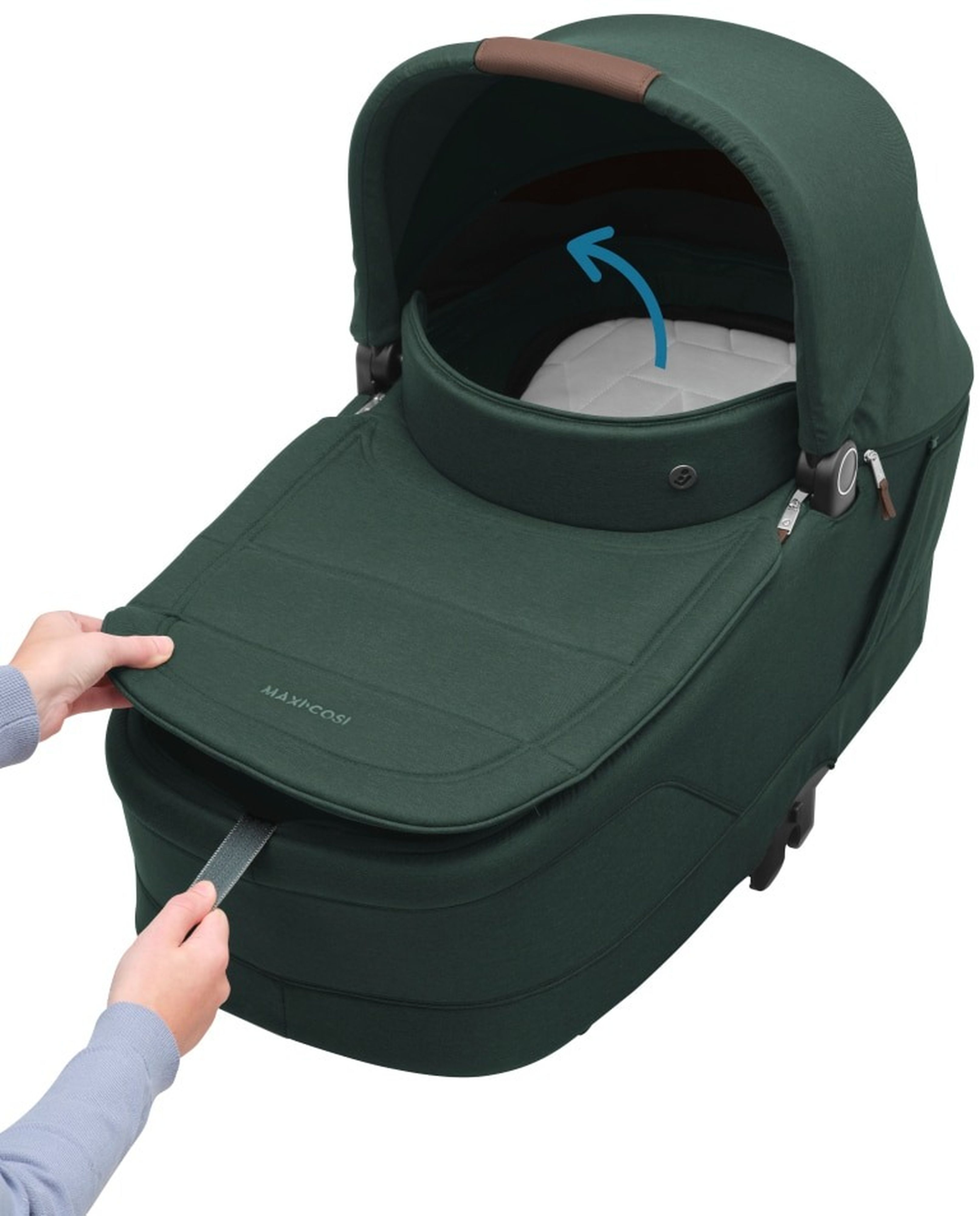 Люлька к коляске Maxi-Cosi Sense Twillic Green (1522403110) фото 6