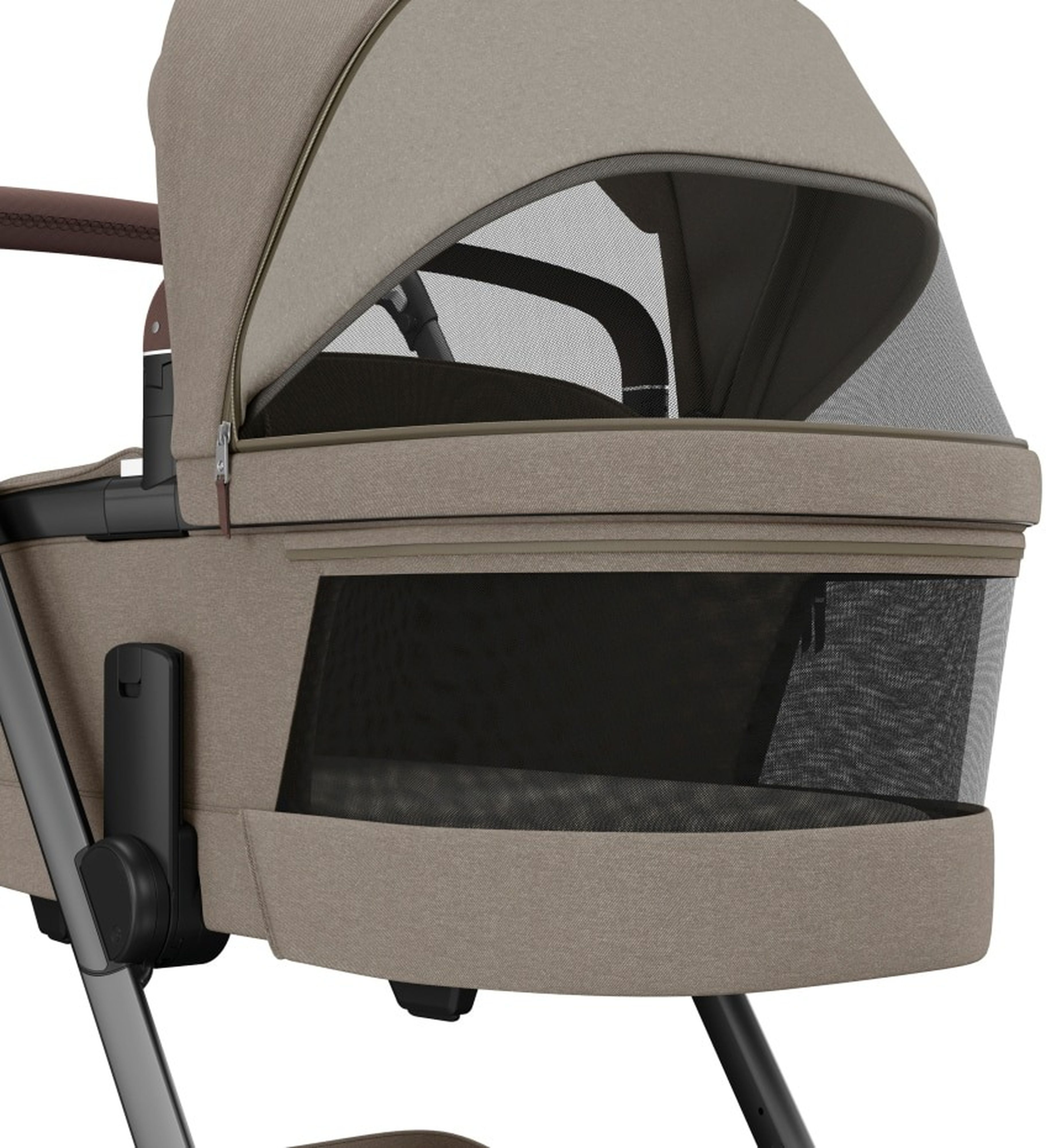 Люлька до коляски Maxi-Cosi Fame Twillic Truffle (1523470110)фото5