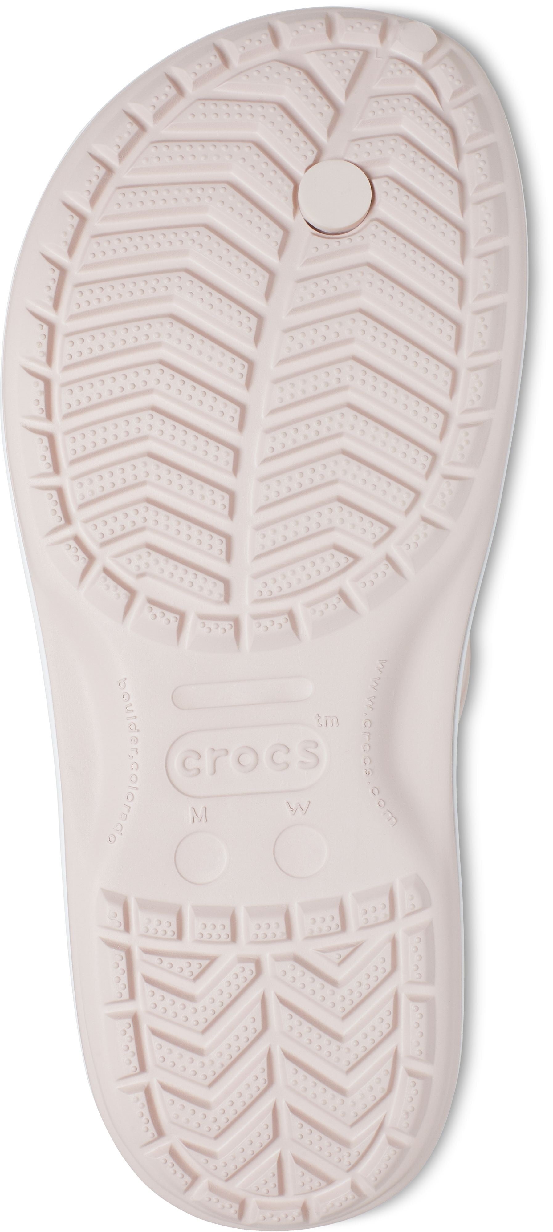 Вьетнамки женские Crocs Crocband Flip 11033-6UR 36-37 (M4/W6 US) розовые фото 6