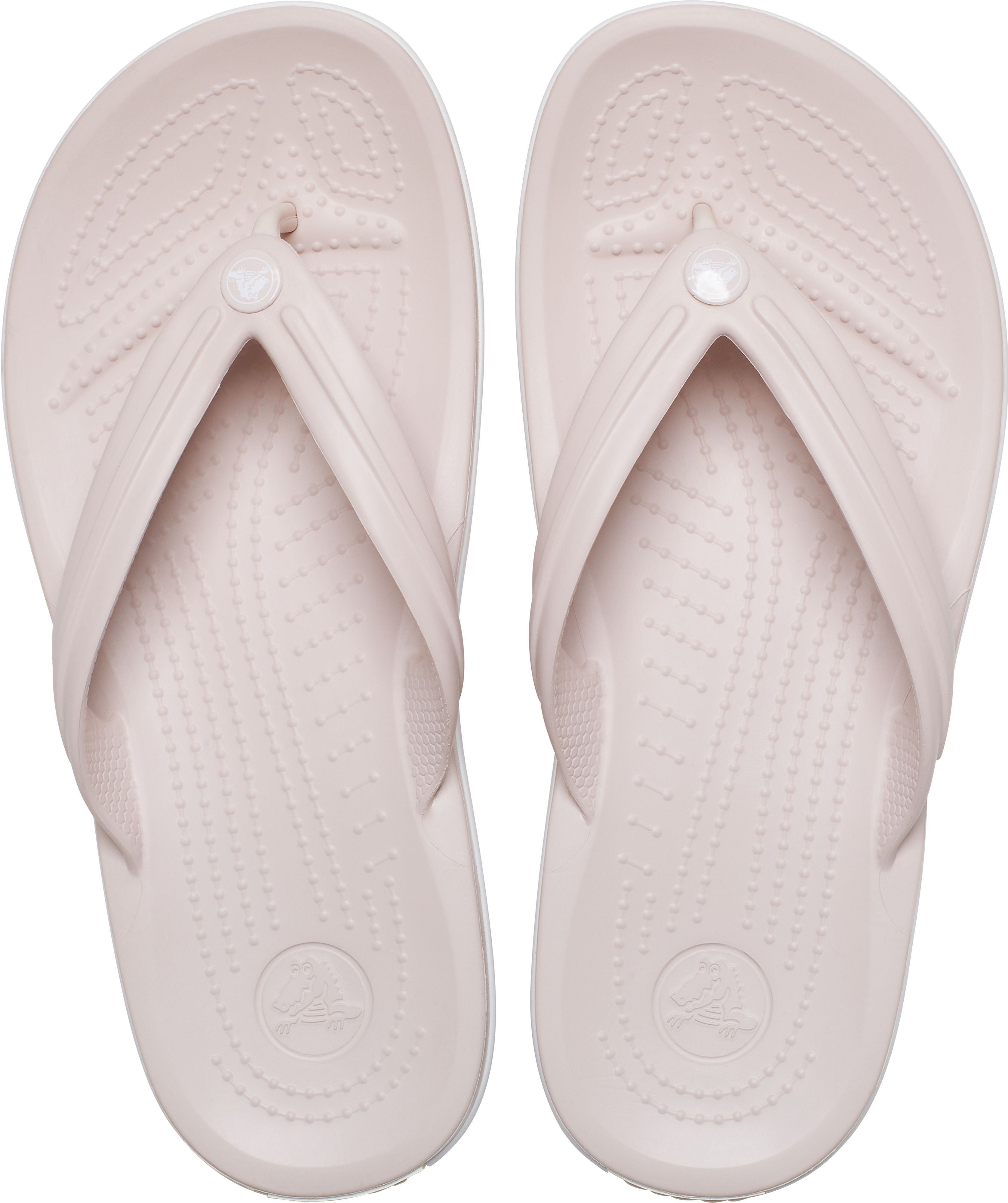 Вьетнамки женские Crocs Crocband Flip 11033-6UR 36-37 (M4/W6 US) розовые фото 4