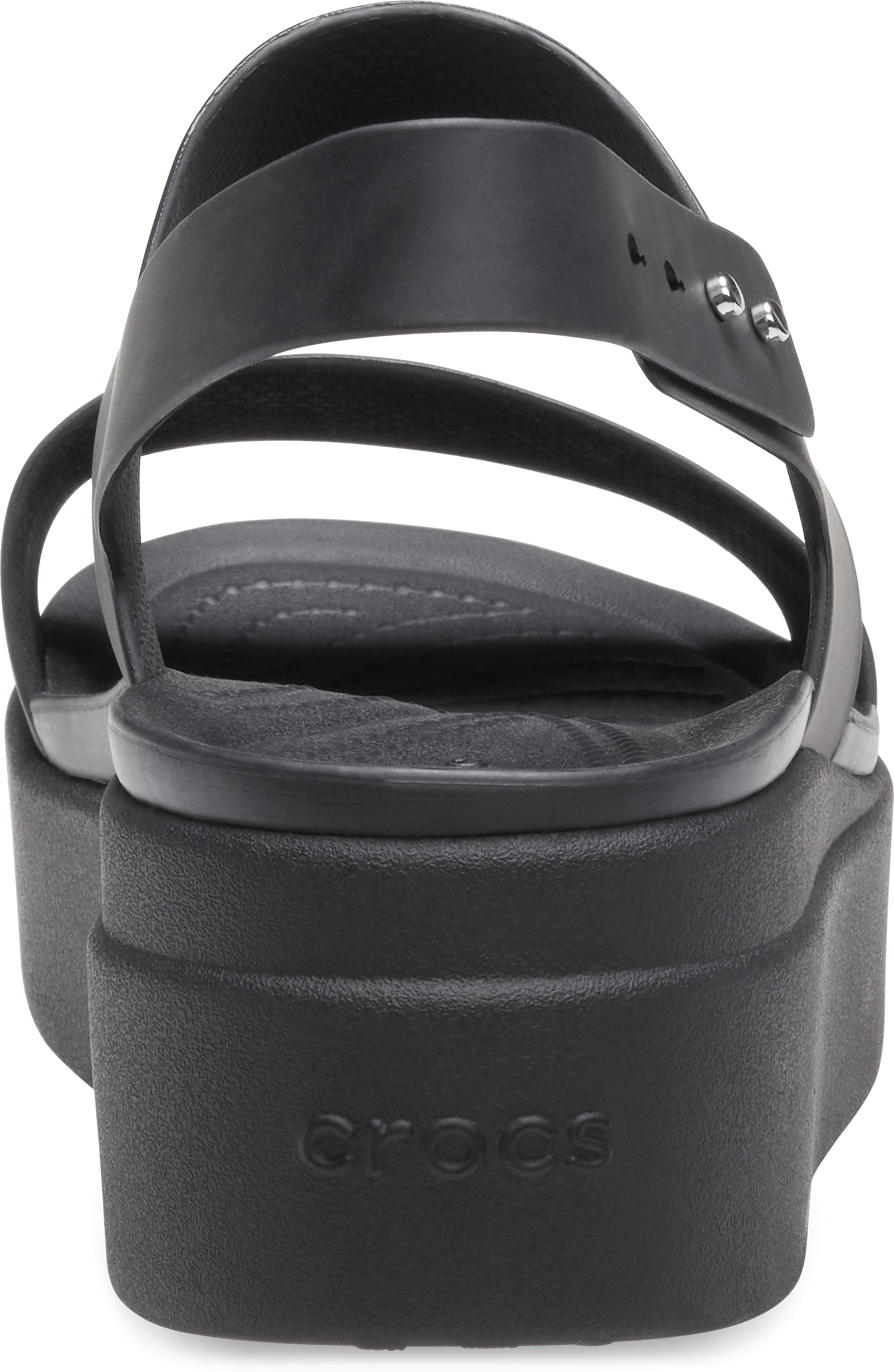 Сандалі жіночі Crocs Brooklyn Low Wedge W 206453-060 39 чорніфото