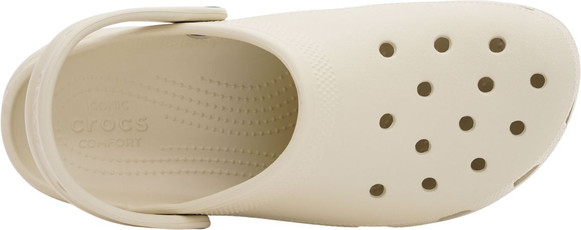 Кроксы Crocs Classic Platform Clog 206750-2Y2 37 (W6 US US) бежевые фото 