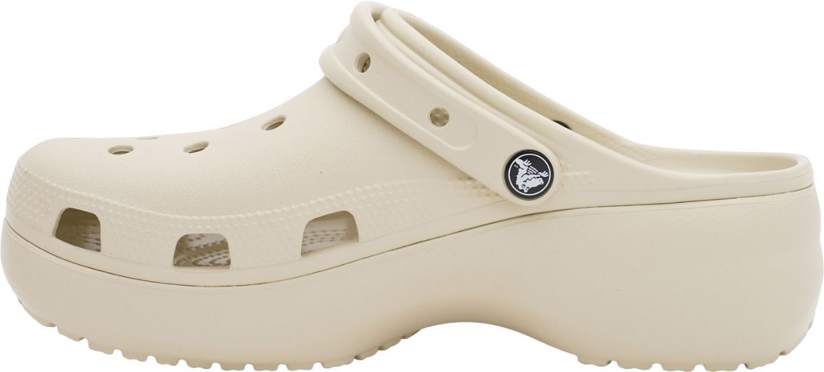 Кроксы Crocs Classic Platform Clog 206750-2Y2 39 (W8 US US) бежевые фото 