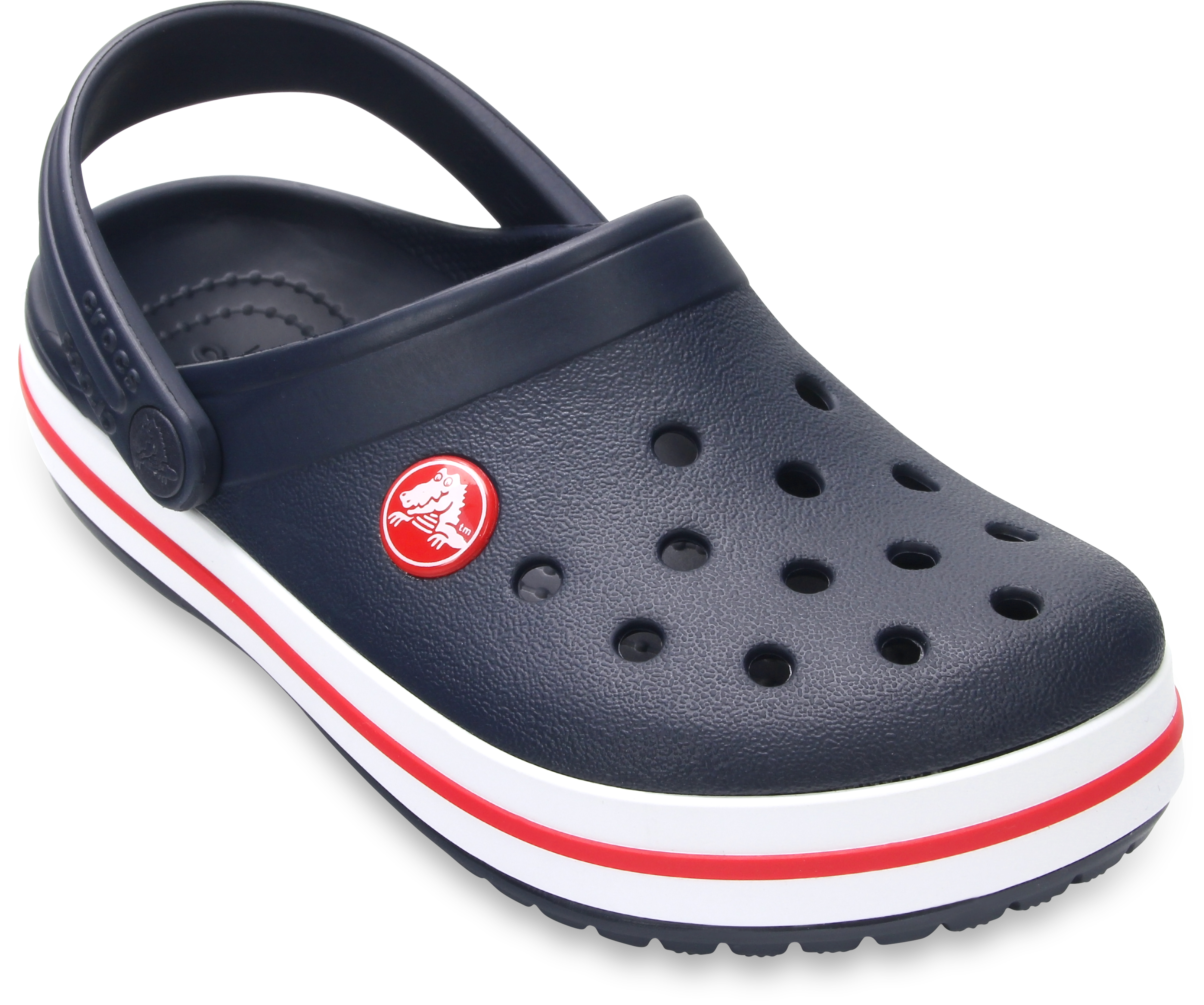 Кроксы Crocs Crocband Clog 207006-485 34-35 (J3 US) синие фото 