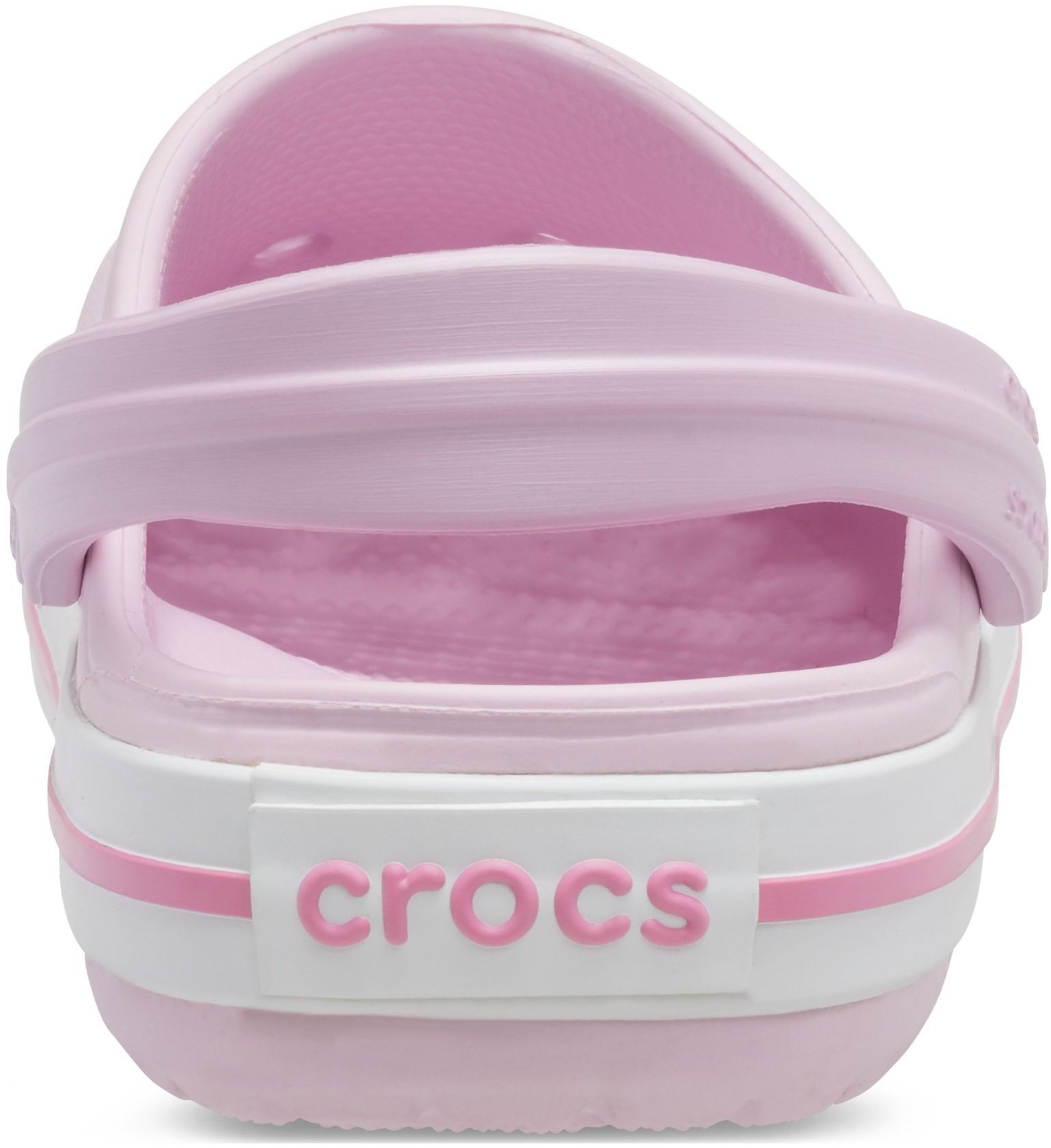 Кроксы для девочек Crocs Crocband Clog T 207005-6GD 27-28 (C10 US) розовые фото 5