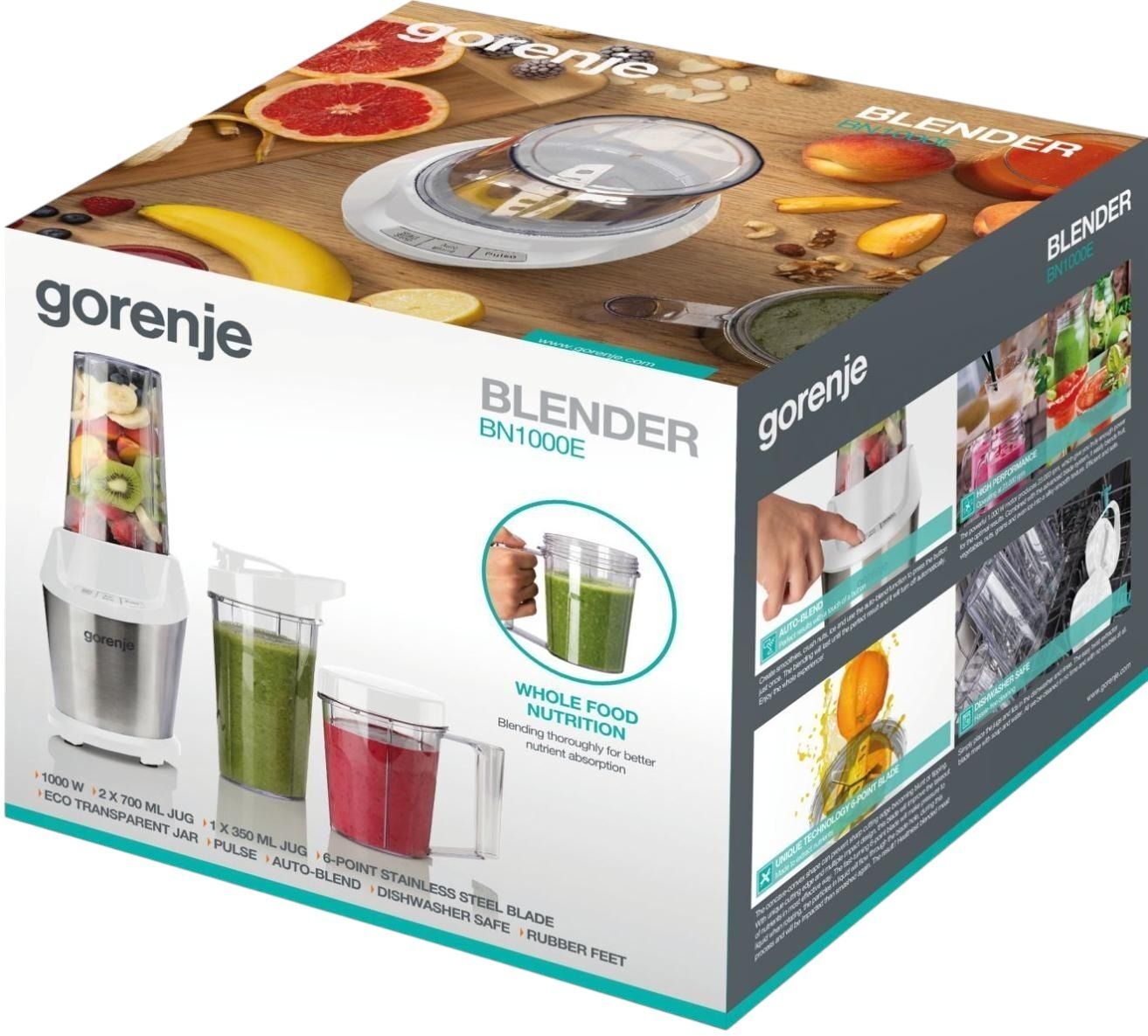 Блендер для смузи Gorenje BN1000E фото 8
