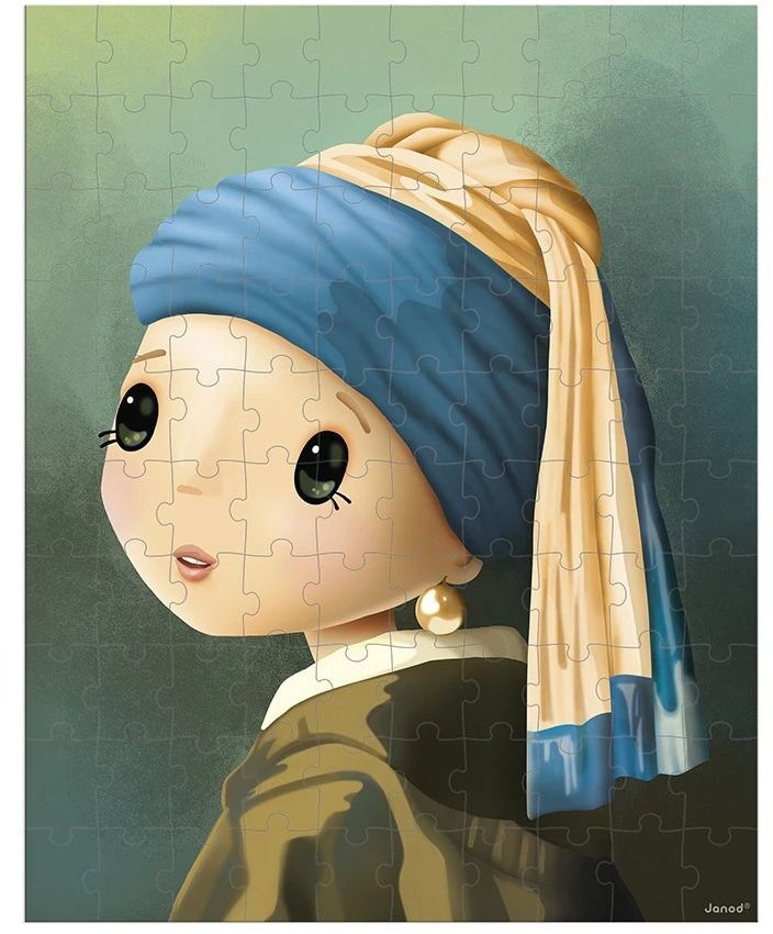 Пазл Janod за мотивами Вермеєра 100 ел. (J02551)фото