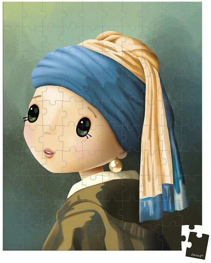 Пазл Janod за мотивами Вермеєра 100 ел. (J02551)фото