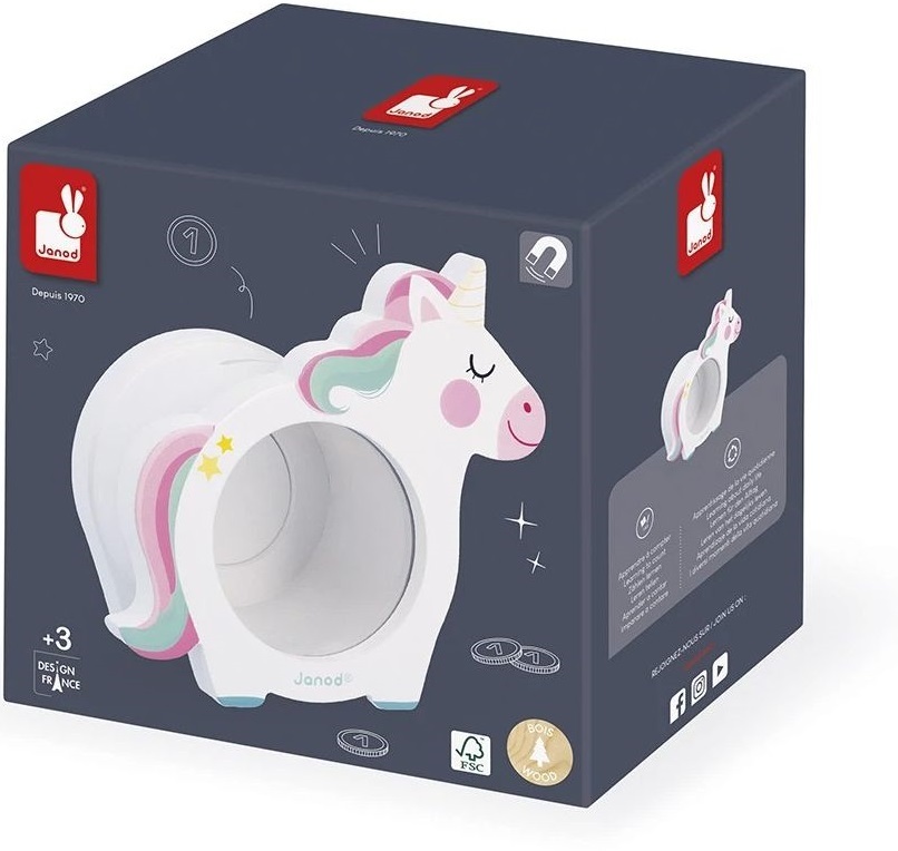 Скарбничка Janod Єдиноріг (J04655)фото5