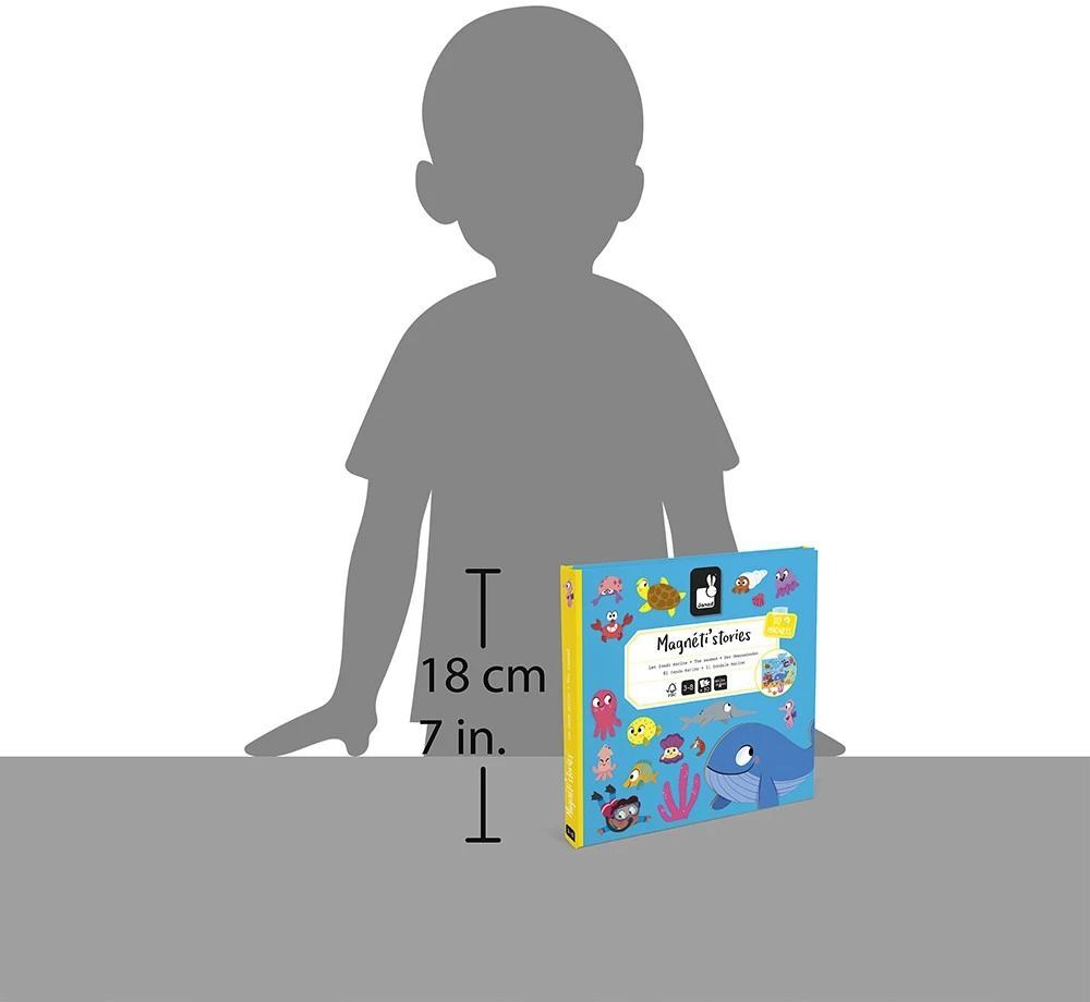 Магнитные истории Janod Морские жители 30эл (J05448) фото 5