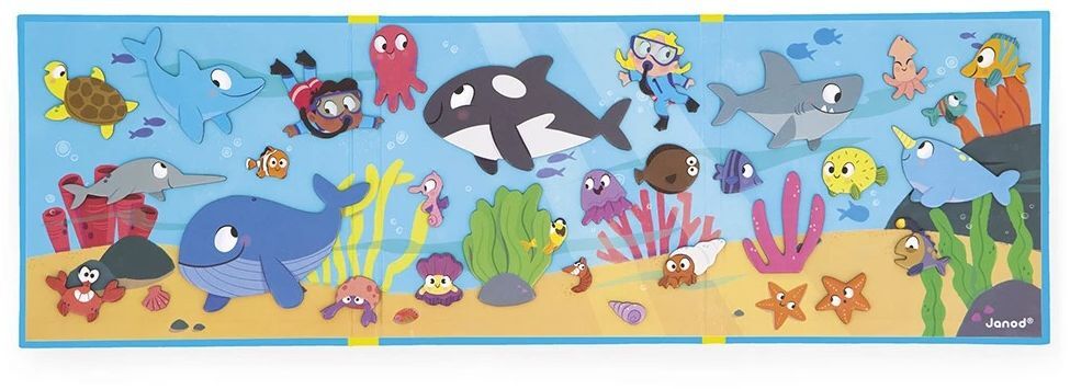 Магнитные истории Janod Морские жители 30эл (J05448) фото 2
