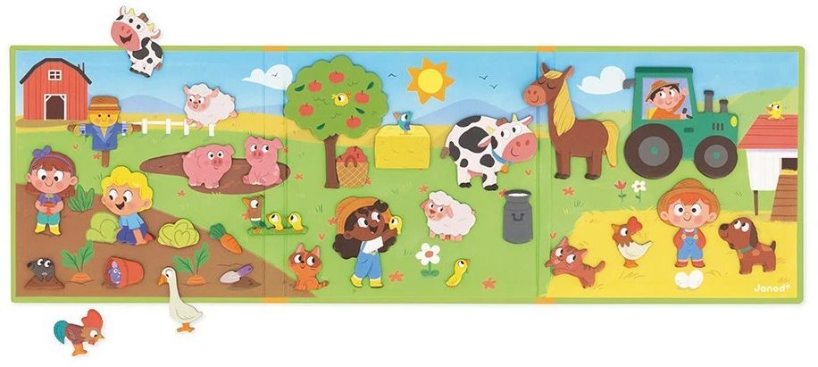 Магнітні історії Janod Ферма 30ел (J05451)фото4