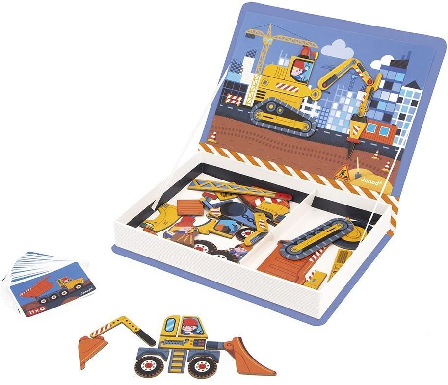 Магнітна книга Janod Будівництво 70ел (J02526)фото2