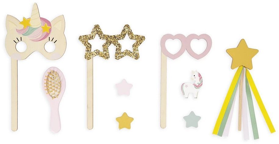 Игровой набор Janod Туалетный столик Единорожки (J06464) фото 4