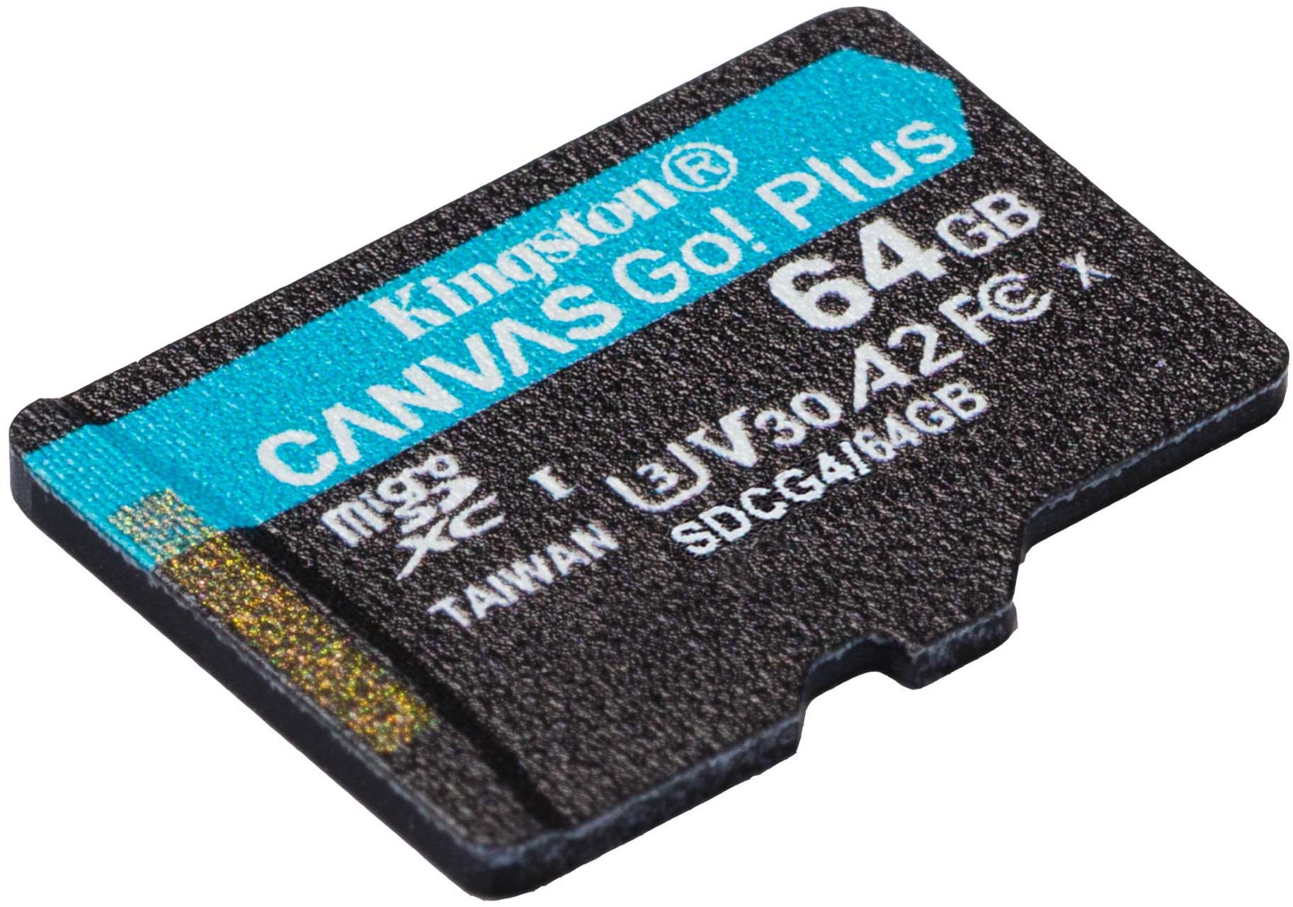 Карта памяти Kingston microSD 64GB C10 UHS-I U3 A2 V30 R200MB/s (SDCG4/64GBSP) фото 2