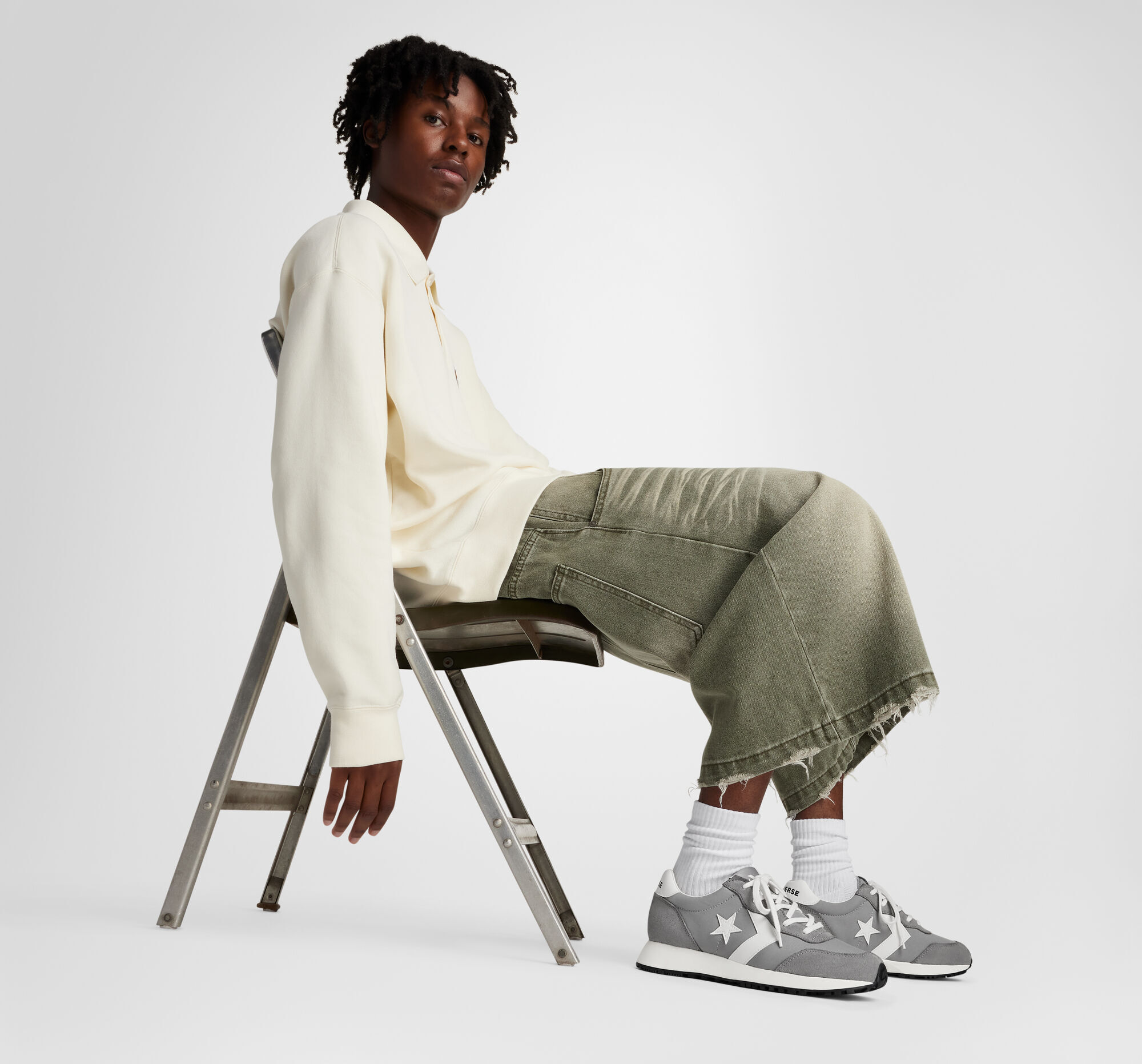 Кроссовки Converse Omega Trainer A13470C 44 (10 UK) серые фото 8