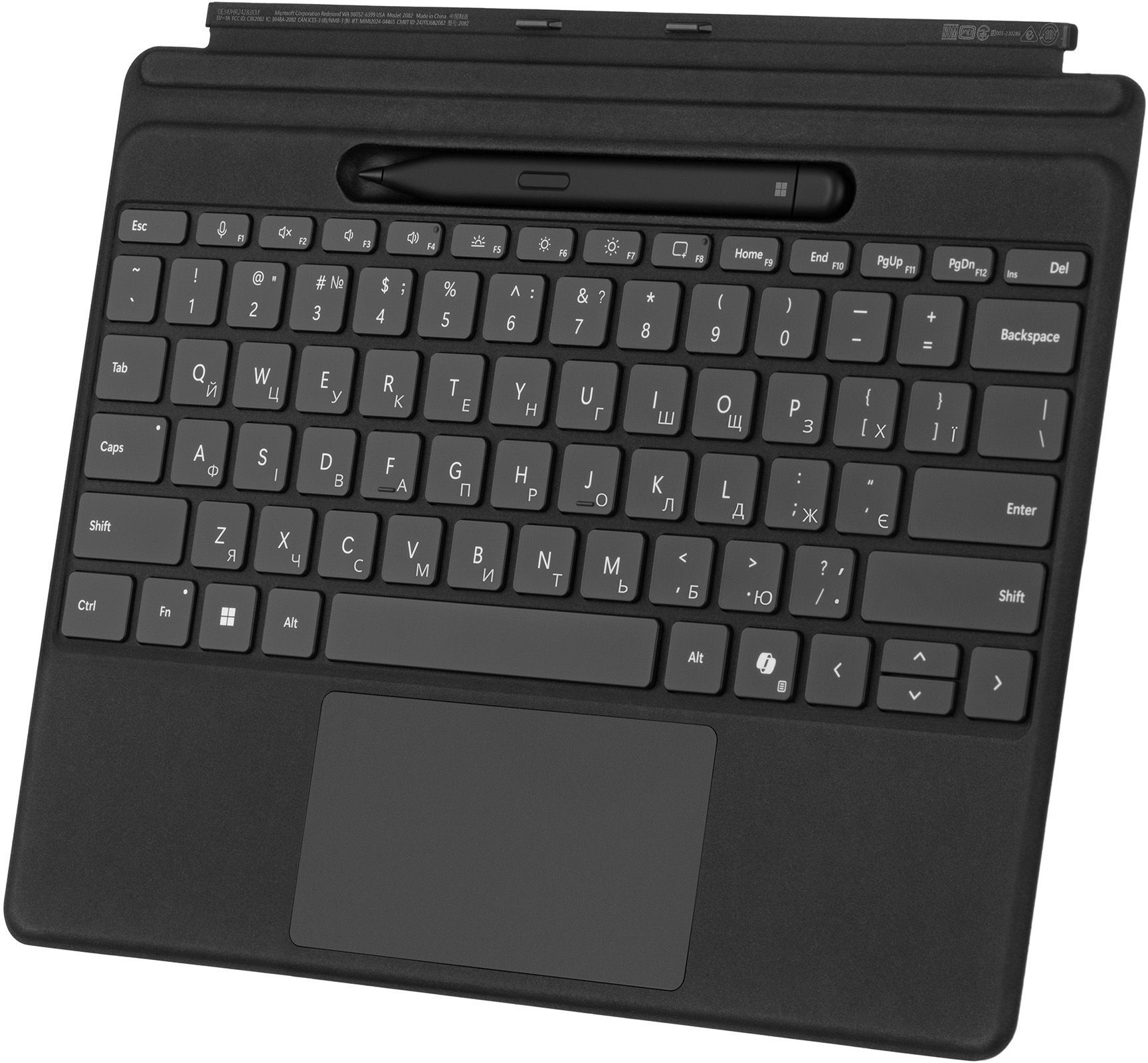 Клавіатура зі стілусом Microsoft Surface Pro 8 - 11 UKR/ENG (Y8U-00001)фото