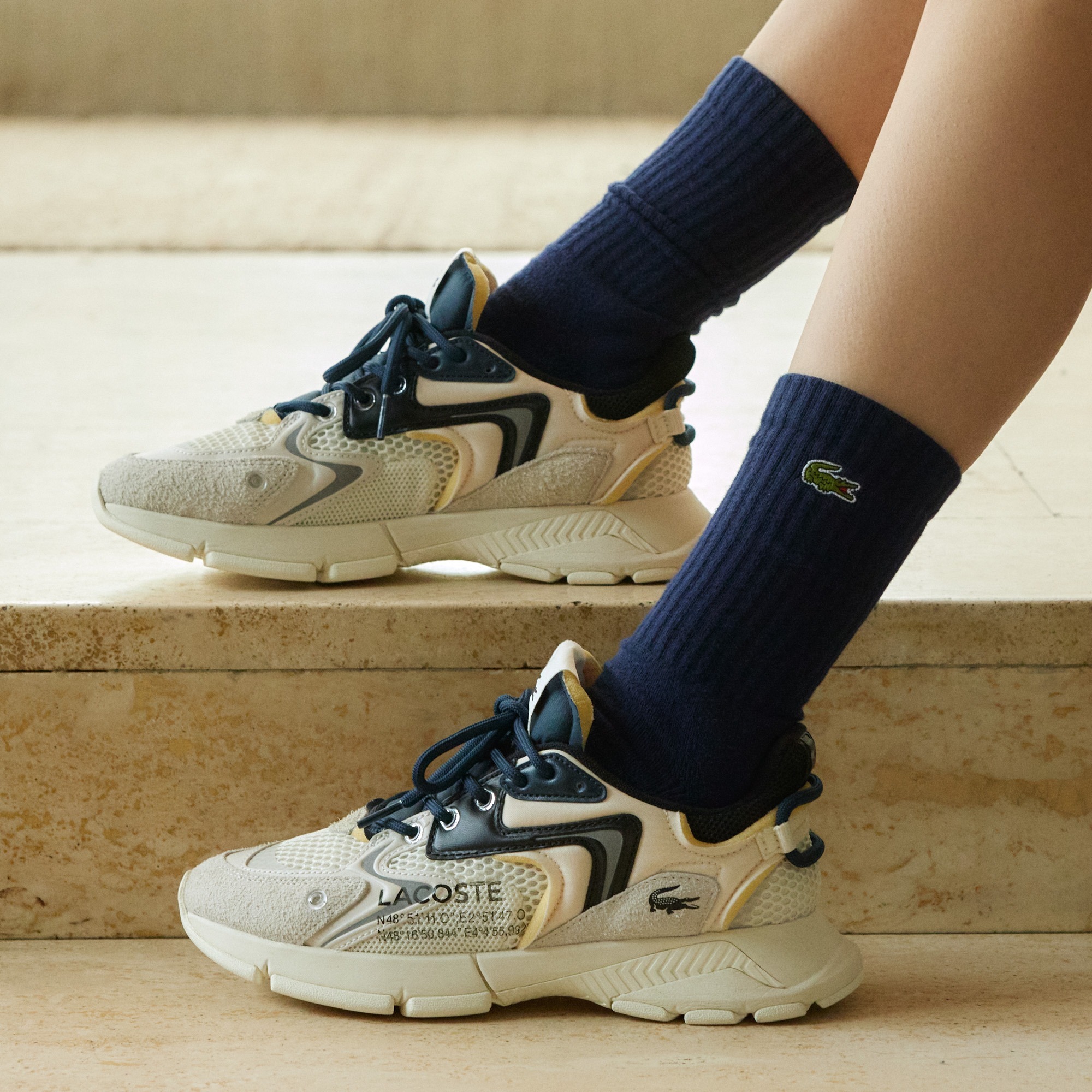 Кросівки жіночі Lacoste L003 Neo 745SFA0001-2G9 37 (4 UK) бежевіфото7