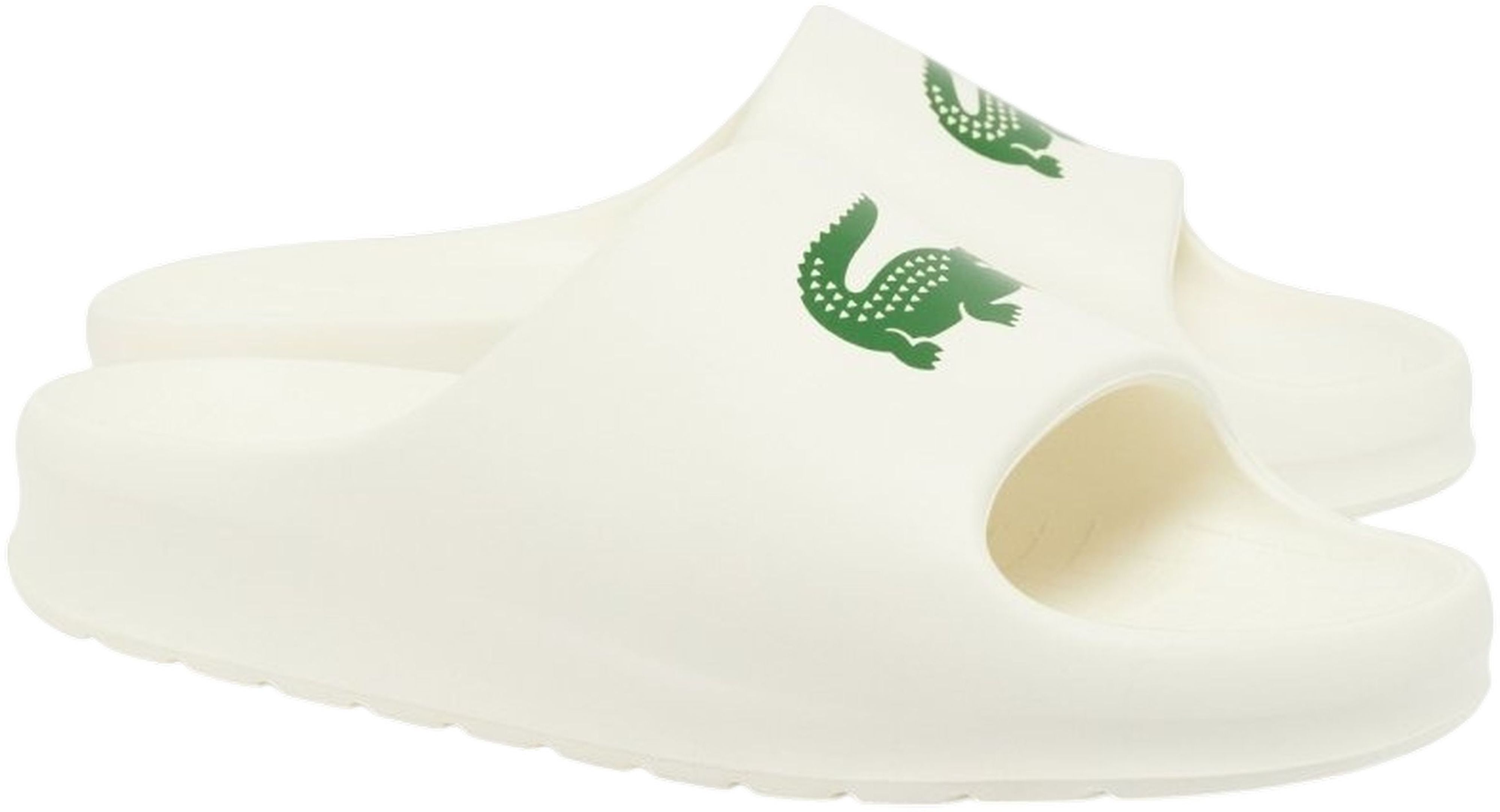 Шлепанцы мужские Lacoste Serve Slide 2.0 748CMA0022-1Y5 44.5 (10 UK) белые фото 2