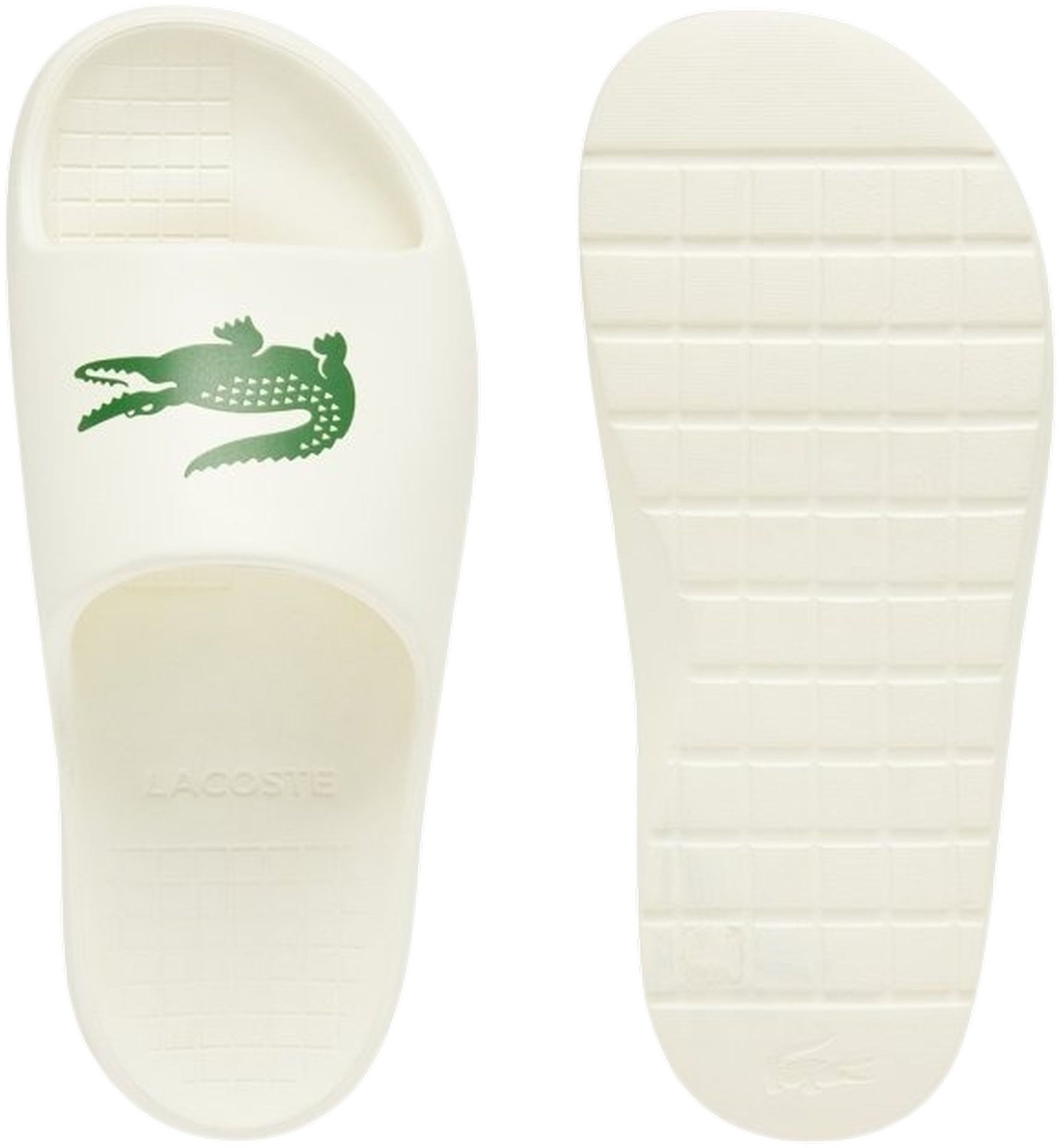 Шлепанцы мужские Lacoste Serve Slide 2.0 748CMA0022-1Y5 44.5 (10 UK) белые фото 4