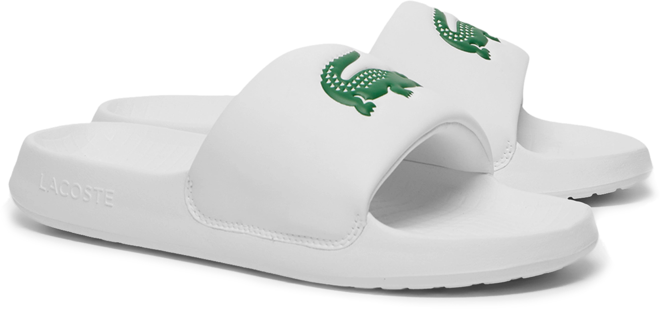 Шлепанцы мужские Lacoste Serve Slide 1.0 749CMA0021-82 43 (9 UK) белые фото 2