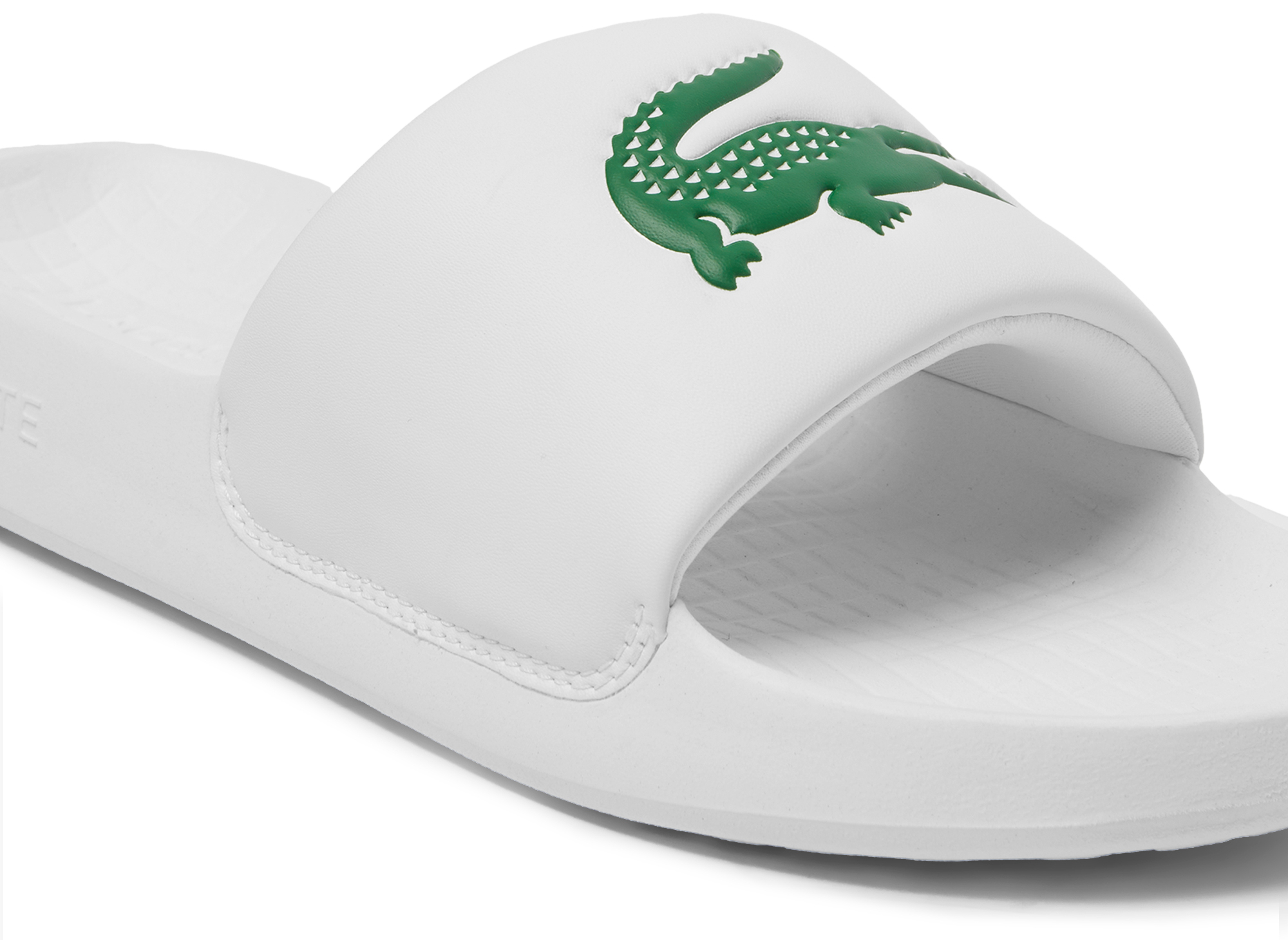 Шлепанцы мужские Lacoste Serve Slide 1.0 749CMA0021-82 43 (9 UK) белые фото 8