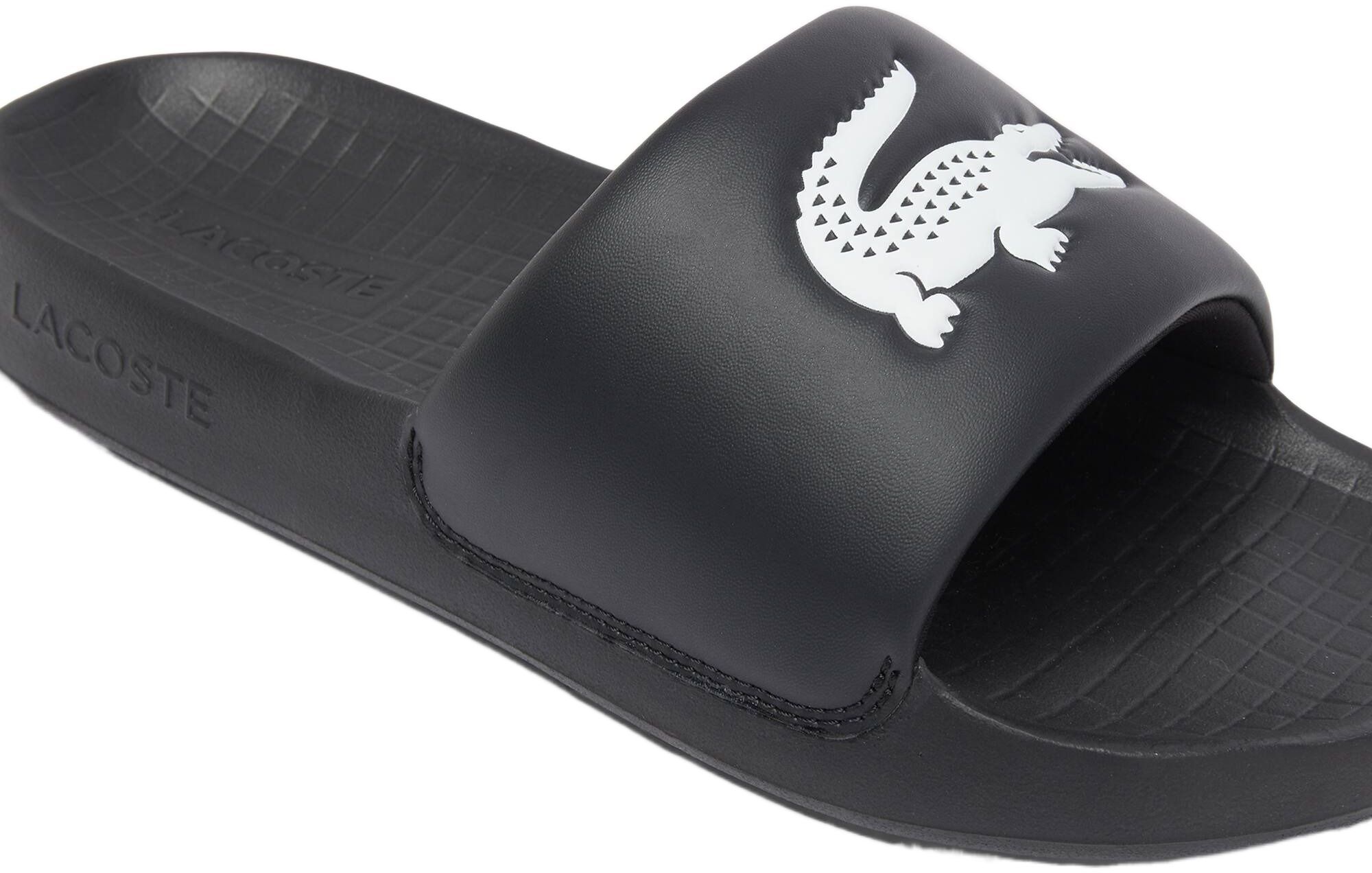 Шльопанці чоловічі Lacoste Serve Slide 1.0 749CMA0021-312 46 (11 UK) чорніфото