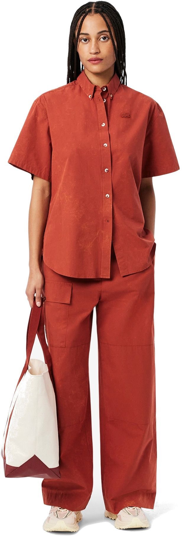 Кроссовки женские Lacoste L003 Neo Shot 749SFA0007-UH1 37 (4 UK) бежевые фото 7