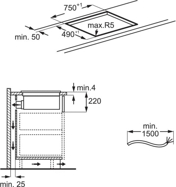 Варочная поверхность индукционная со встроенной вытяжкой Electrolux KCC83443 фото 
