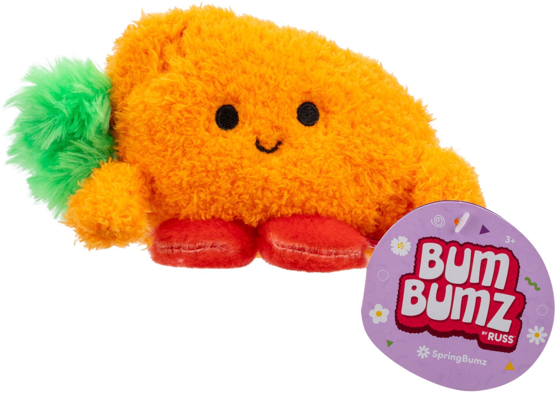 Мягкая игрушка BumBumz SpringBumz Морковь Карсон, 11см (RBBZ00611) фото 5