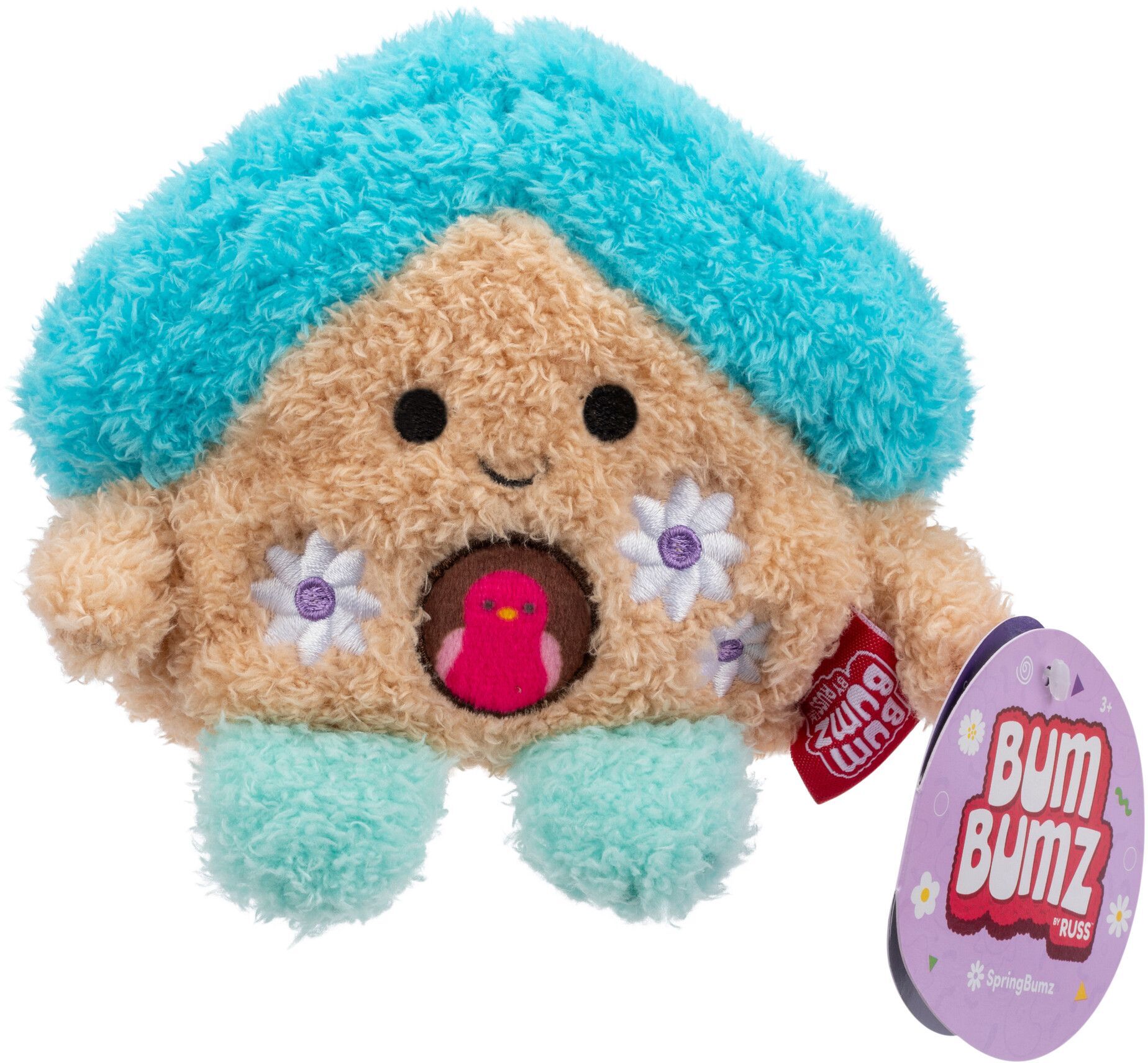 Мягкая игрушка BumBumz SpringBumz Скворечник Блэр, 11см (RBBZ00714) фото 5