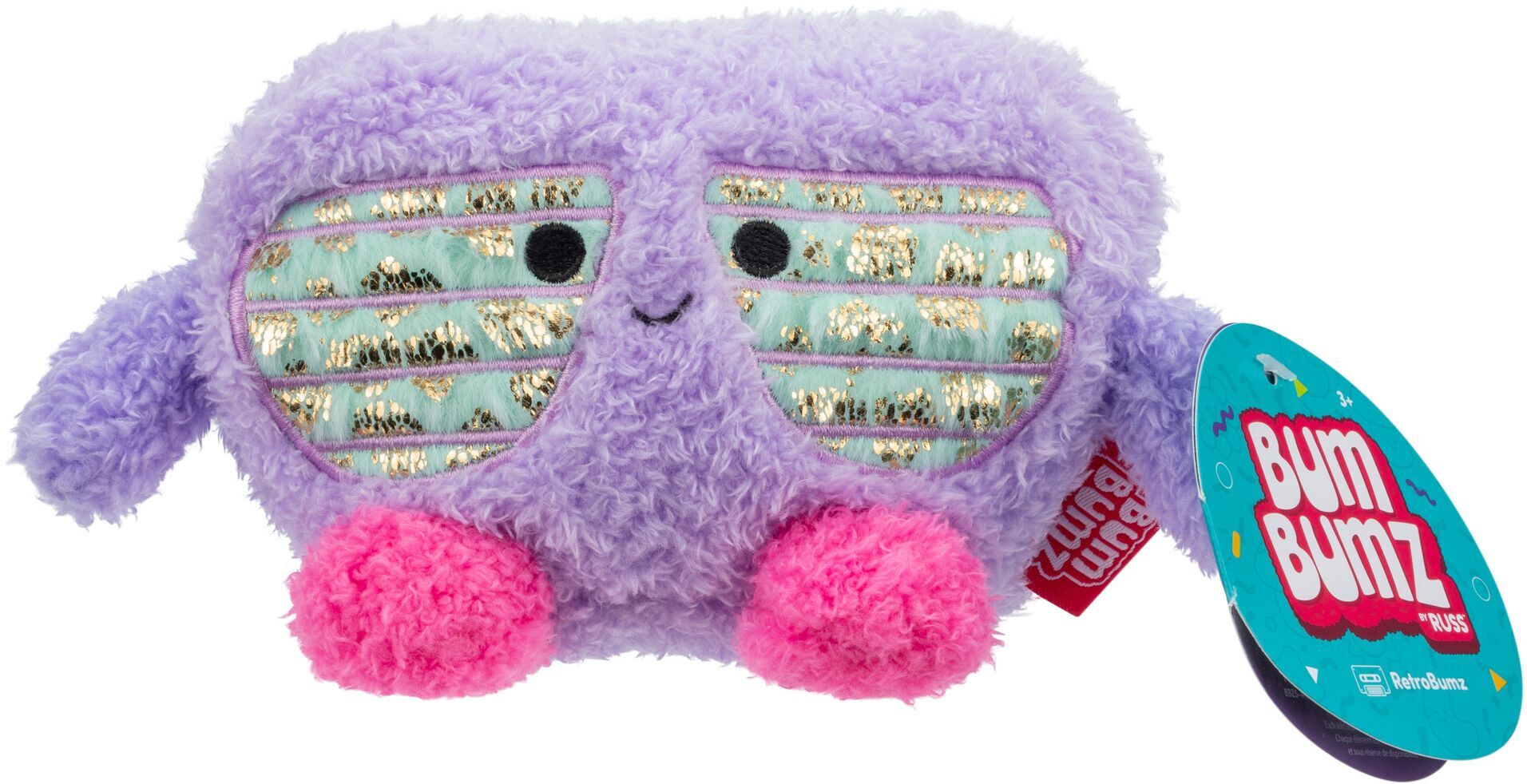 М'яка ігрaшка BumBumz RetroBumz Окуляри з Жалюзями Стелла, 11см (RBBZ00699)фото5