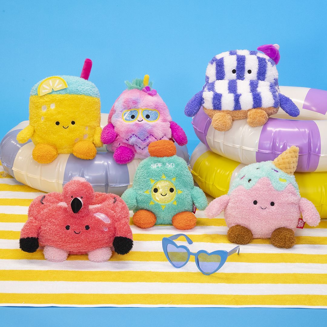 Мягкая игрушка BumBumz PoolsideBumz Лежак Седрик, 11см (RBBZ00720) фото