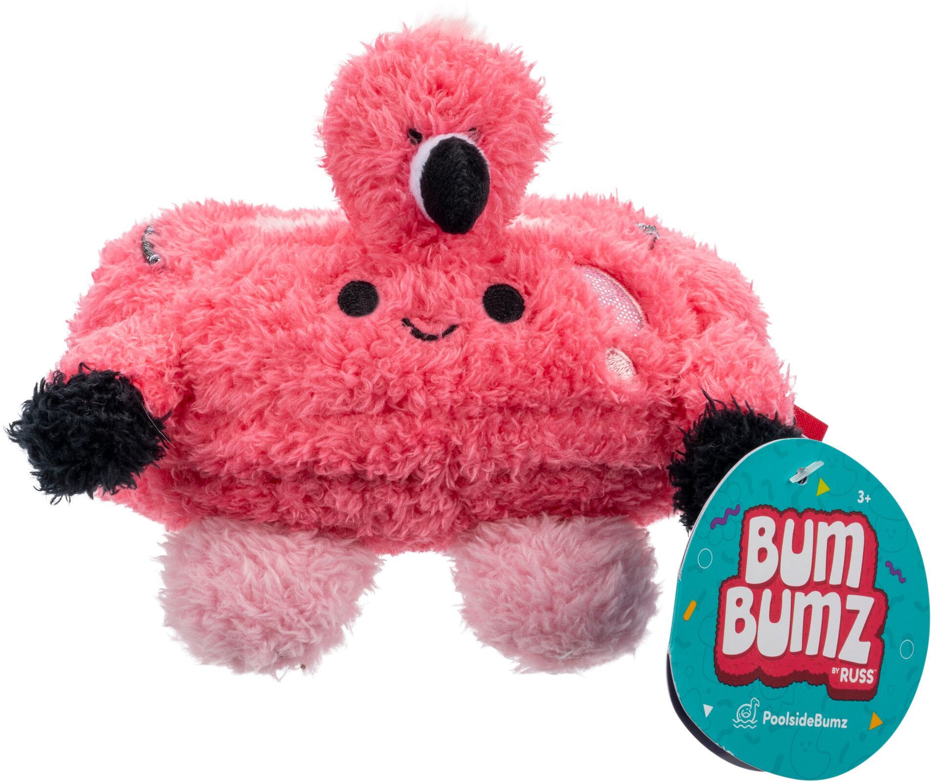 М'яка ігрaшка BumBumz PoolsideBumz Тюб Фламінго Тамара, 11см (RBBZ00721)фото5