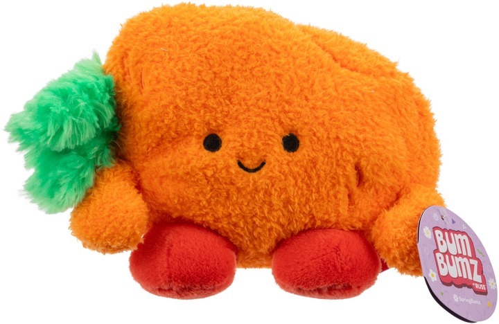 Мягкая игрушка BumBumz SpringBumz Морковь Карсон, 19см (RBBZ00098) фото 5