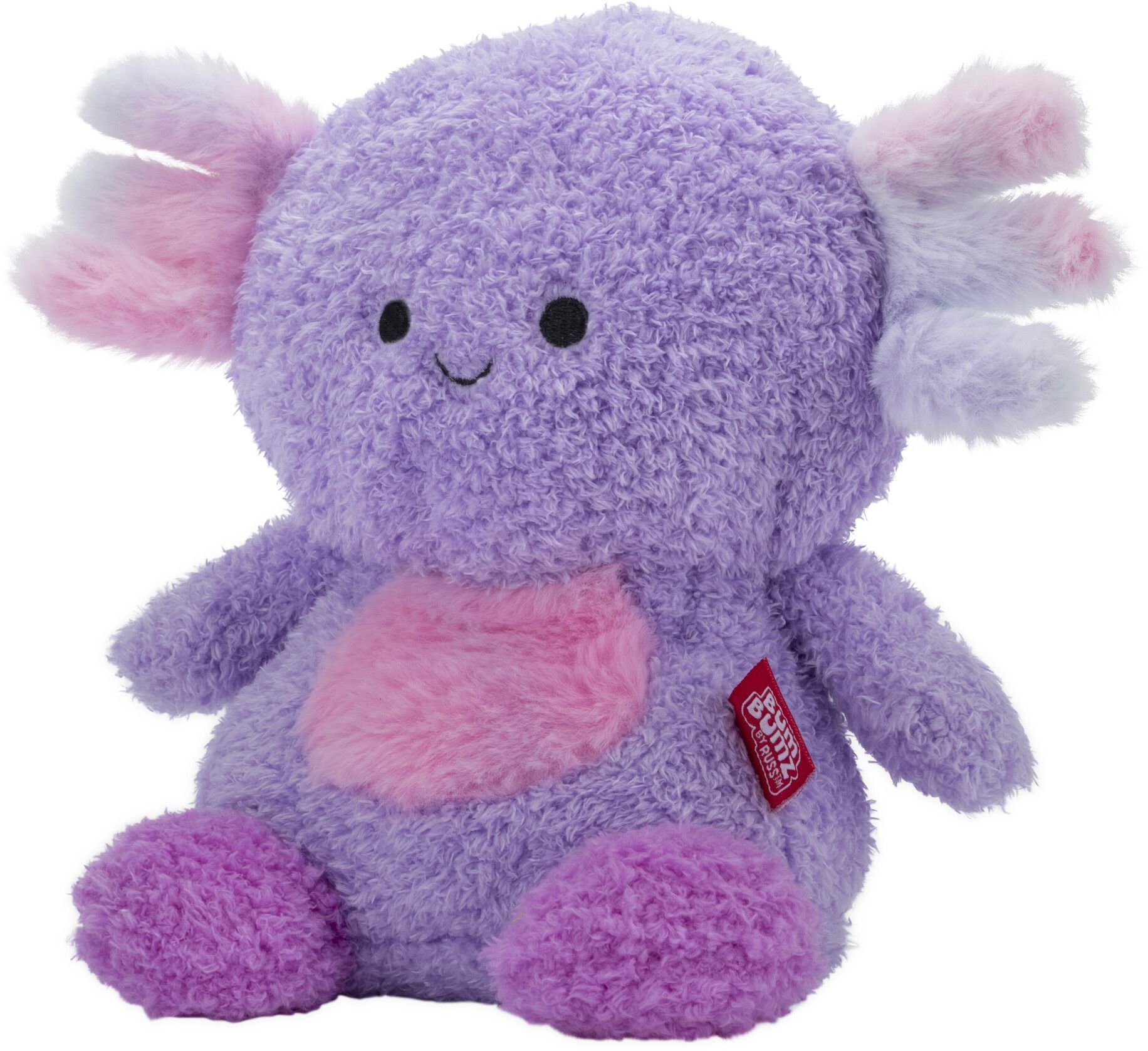 М'яка ігрaшка BumBumz AquaBumz Аксолотль Алайна, 19см (RBBZ00453)фото3