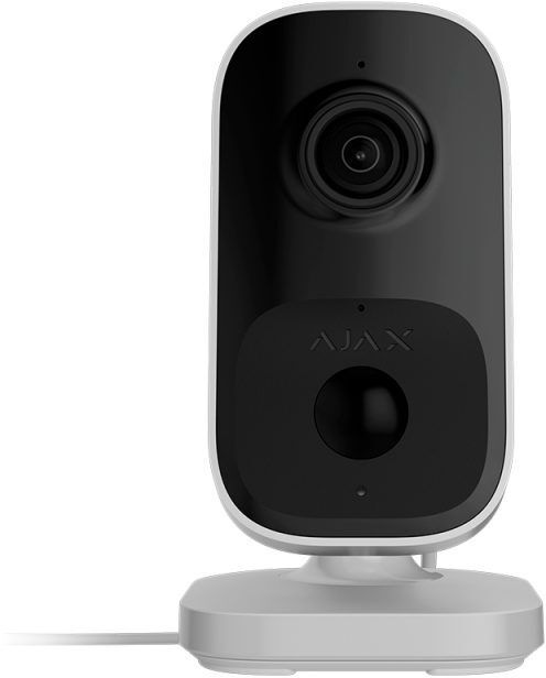 Камера відеоспостереження Ajax IndoorCam, 4мп, 110° wi-fi, біла (000053542)фото2