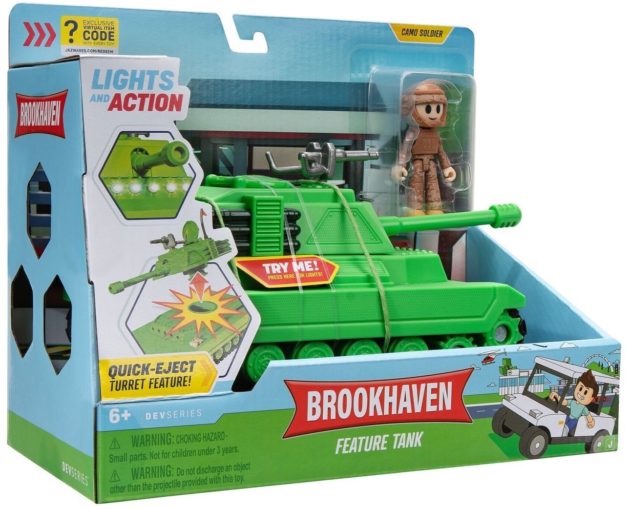 Игровой набор DevSeries Feature Vehicle Brookhaven: Tank (CRS0056) фото 18