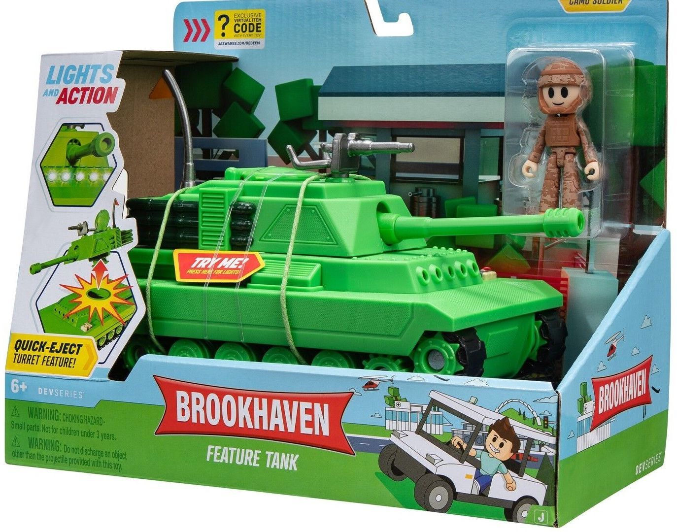 Игровой набор DevSeries Feature Vehicle Brookhaven: Tank (CRS0056) фото 17