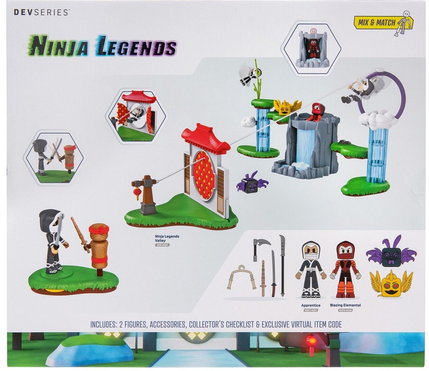 Игровой набор DevSeries Environmental Set Ninja Legends: Ninja Legends Valley (CRS0063) фото 33
