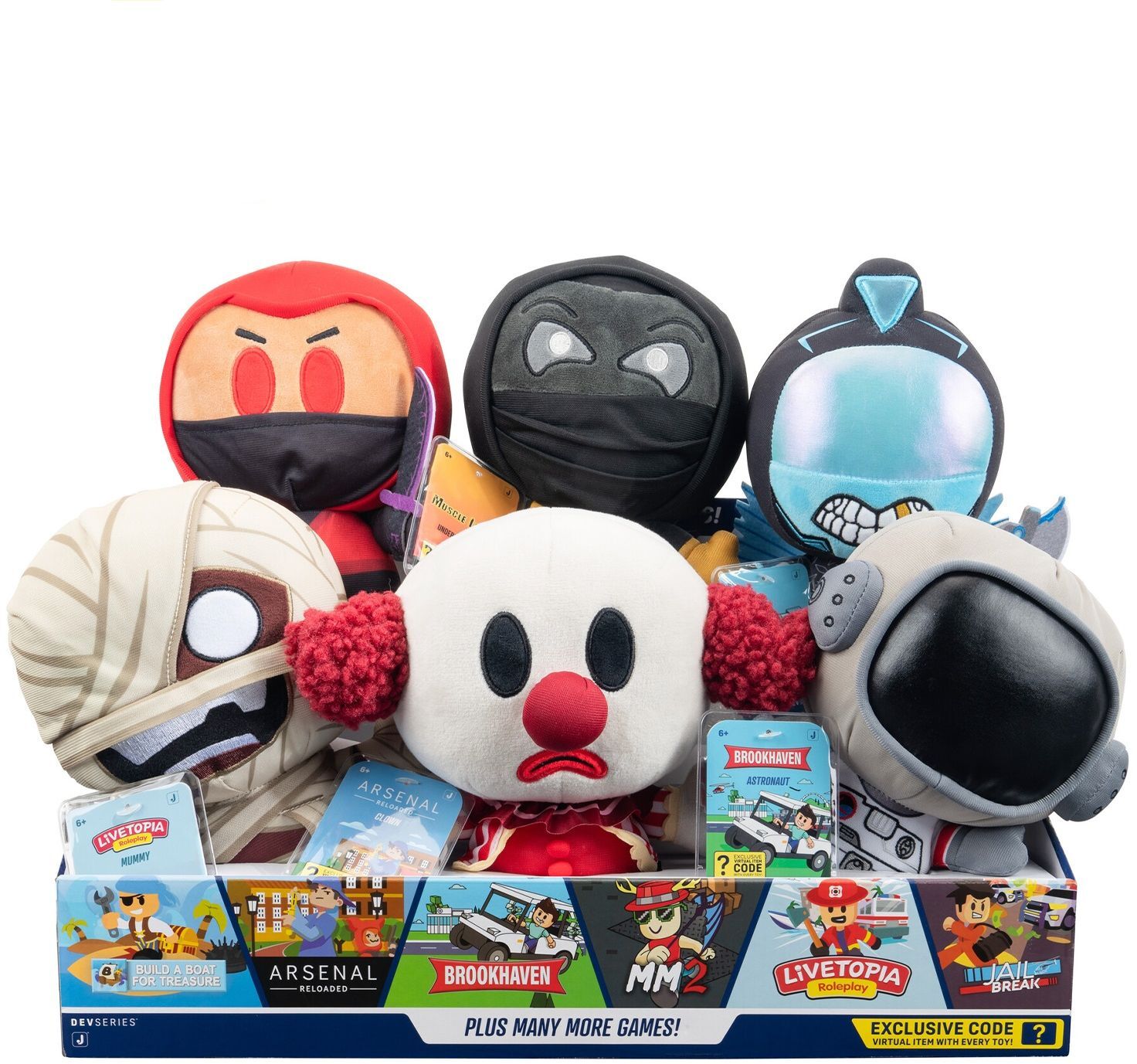 Мягкая игрушка DevSeries Collector Plush Brookhaven: Astronaut, 20см (CRS0005) фото 11