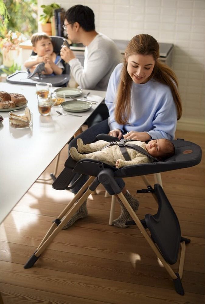 Стільчик для годування Maxi-Cosi Ava Beyond Graphite Eco (2040043110)фото