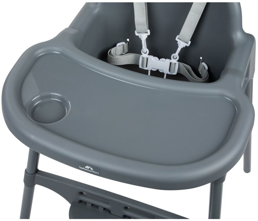 Стільчик для годування Bebe Confort Meely Dark Grey (2712551210)фото